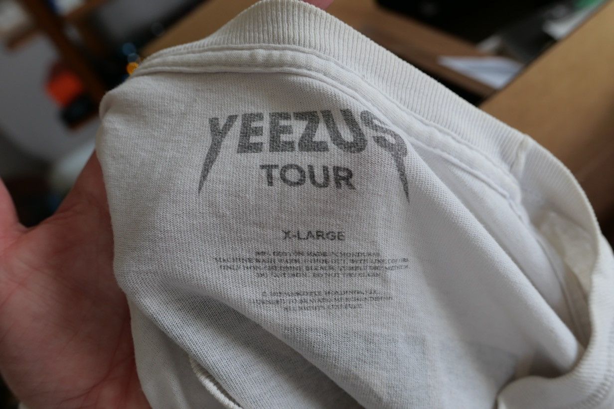 Kanye West Yeezus Tour Merch Long Sleeve Shirt Size US XL / EU 56 / 4 - 7 Thumbnail