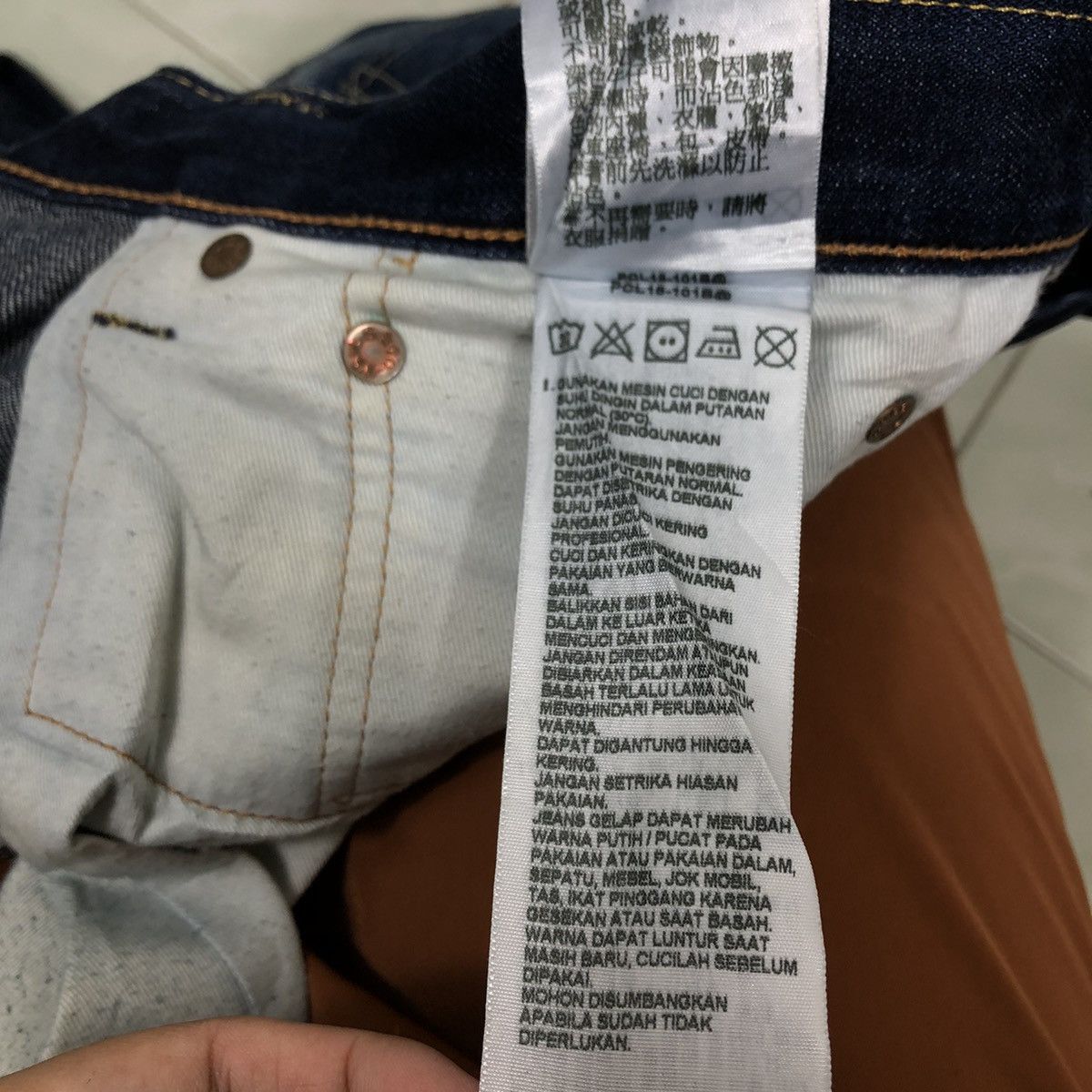 Levi's 🔥RARE 90’s VINTAGE LEVI’S DENIM JEANS STRAIGHT CUT Size US 36 / EU 52 - 19 Thumbnail