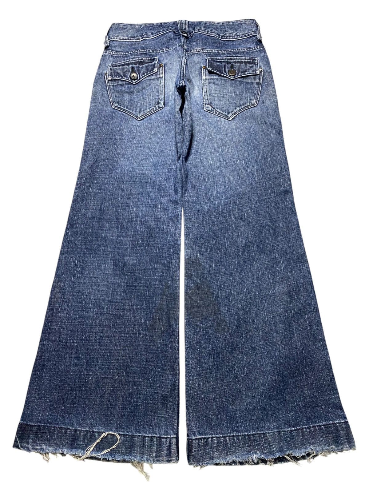 Vintage Vintage Japanese Brand Sweet Camel Distressed Baggy Jeans Size US 29 - 2 Thumbnail
