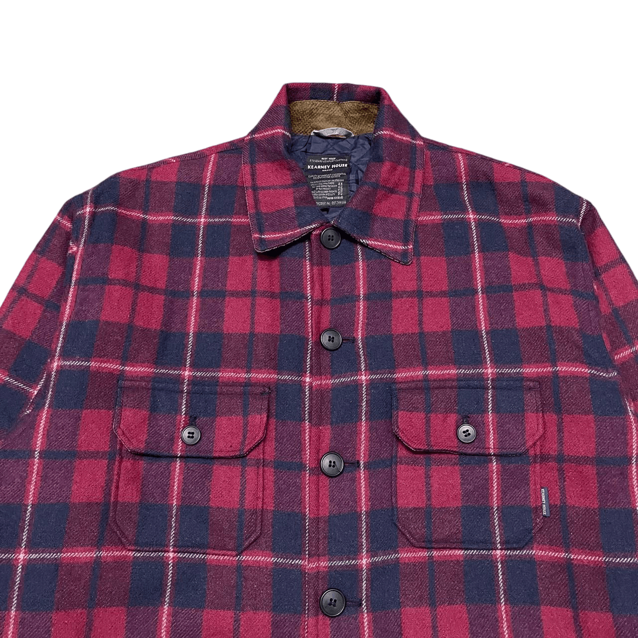Japanese Brand Vintage Kearney House Check Plaid Jacket Issey Miyake Size US L / EU 52-54 / 3 - 2 Thumbnail