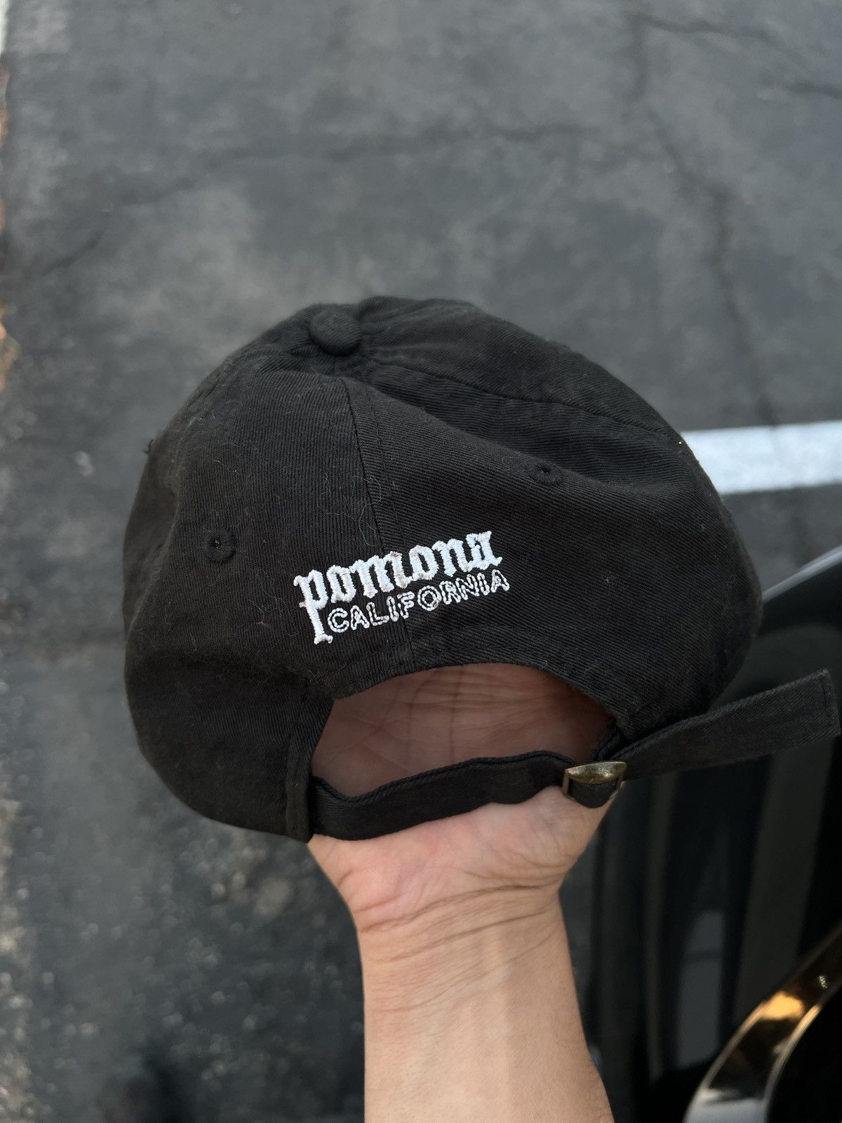 Band Tees No Values Pomona Dad Hat (Black) Size ONE SIZE - 3 Thumbnail