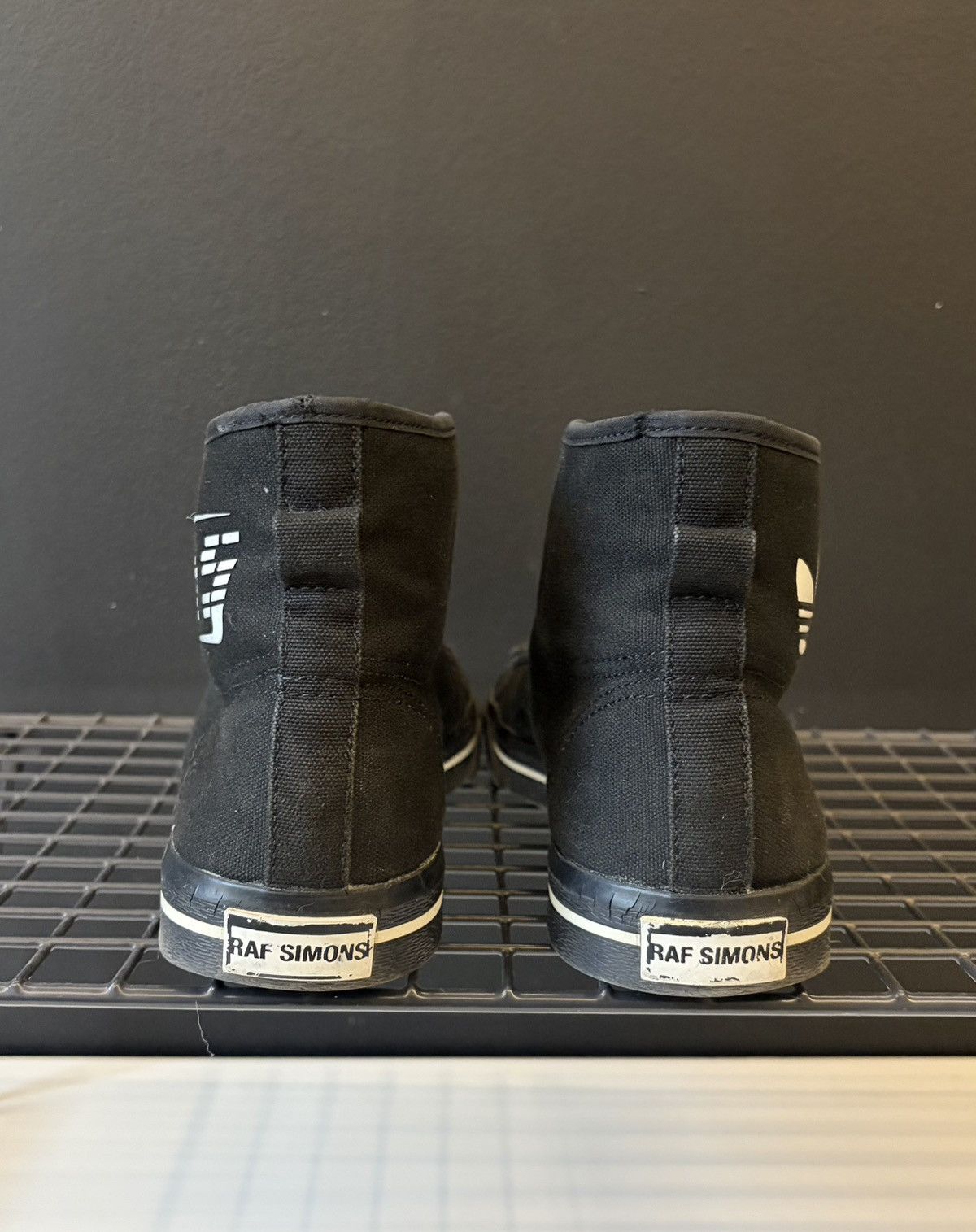 Adidas × Raf Simons Archive Raf Simons Matrix Spirit High - Black/ White - US 9 Size US 9 / EU 42 - 3 Thumbnail