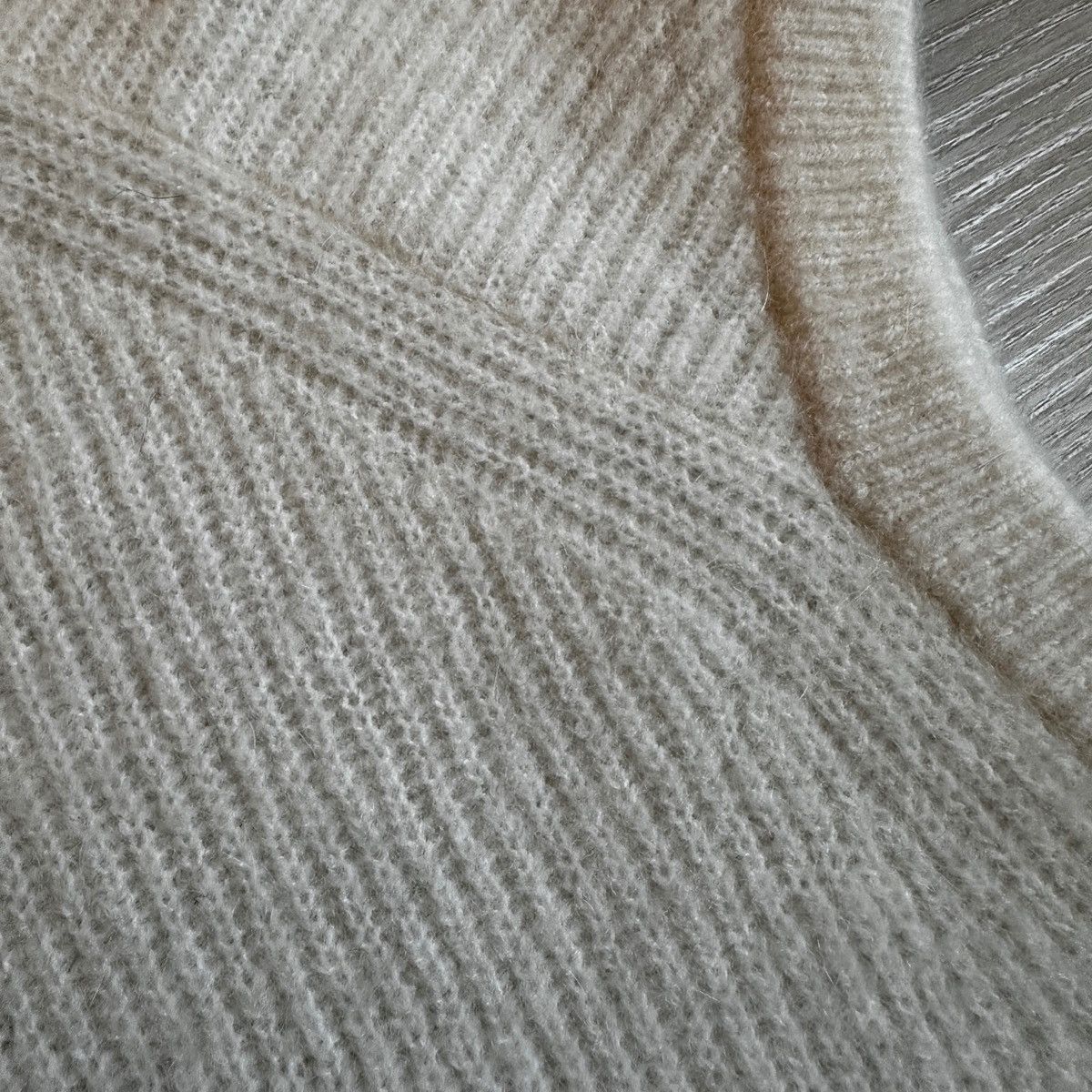 Marc O'Polo Marc O’Polo DENIM Premium Alpaca & RWS Wool Blend Knit Vest Size L / US 10 / IT 46 - 7 Thumbnail