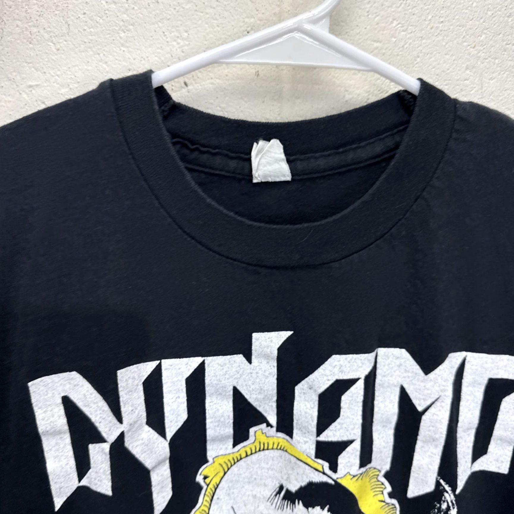 Vintage VINTAGE Unbranded 90s Rock Festival Metal Shirt Large Black Skull Long Sleeve Mens Size US L / EU 52-54 / 3 - 4 Thumbnail