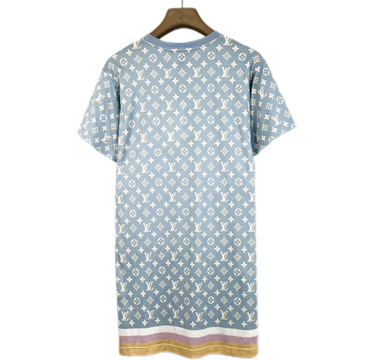 Louis Vuitton LOUIS VUITTON Midi Short Sleeve Dress K12 Size S / US 4 / IT 40 - 2 Thumbnail