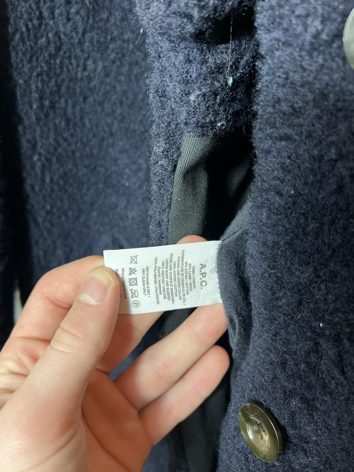 A.P.C. Vintage designer A.P.C. Rue Madame Paris Nicolette Coat Size S / US 4 / IT 40 - 4 Thumbnail