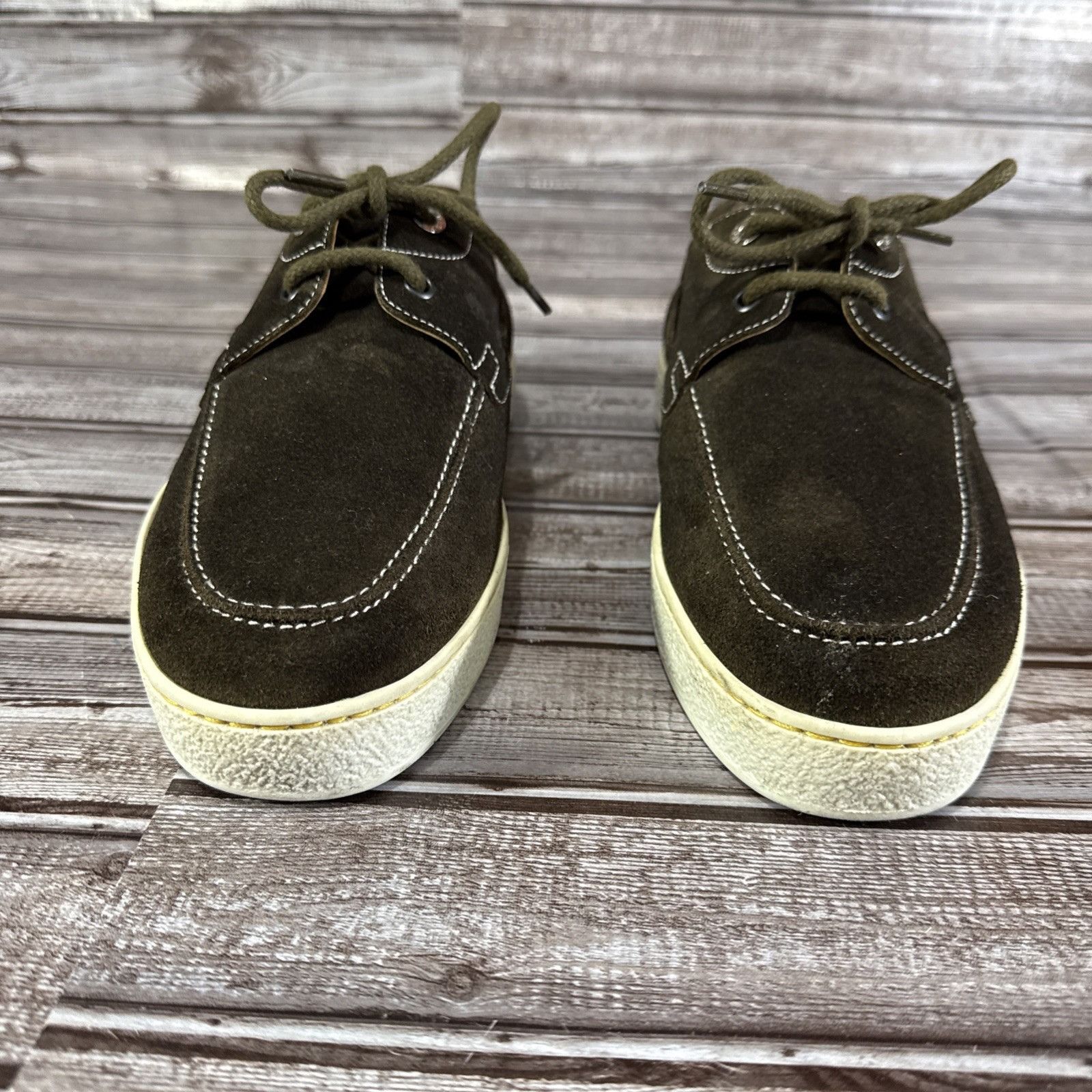 John Lobb JOHN LOBB Suede PIER BOAT Shoes Size 6 UK 7 US 40 EU Color G Size US 7 / EU 40 - 2 Thumbnail