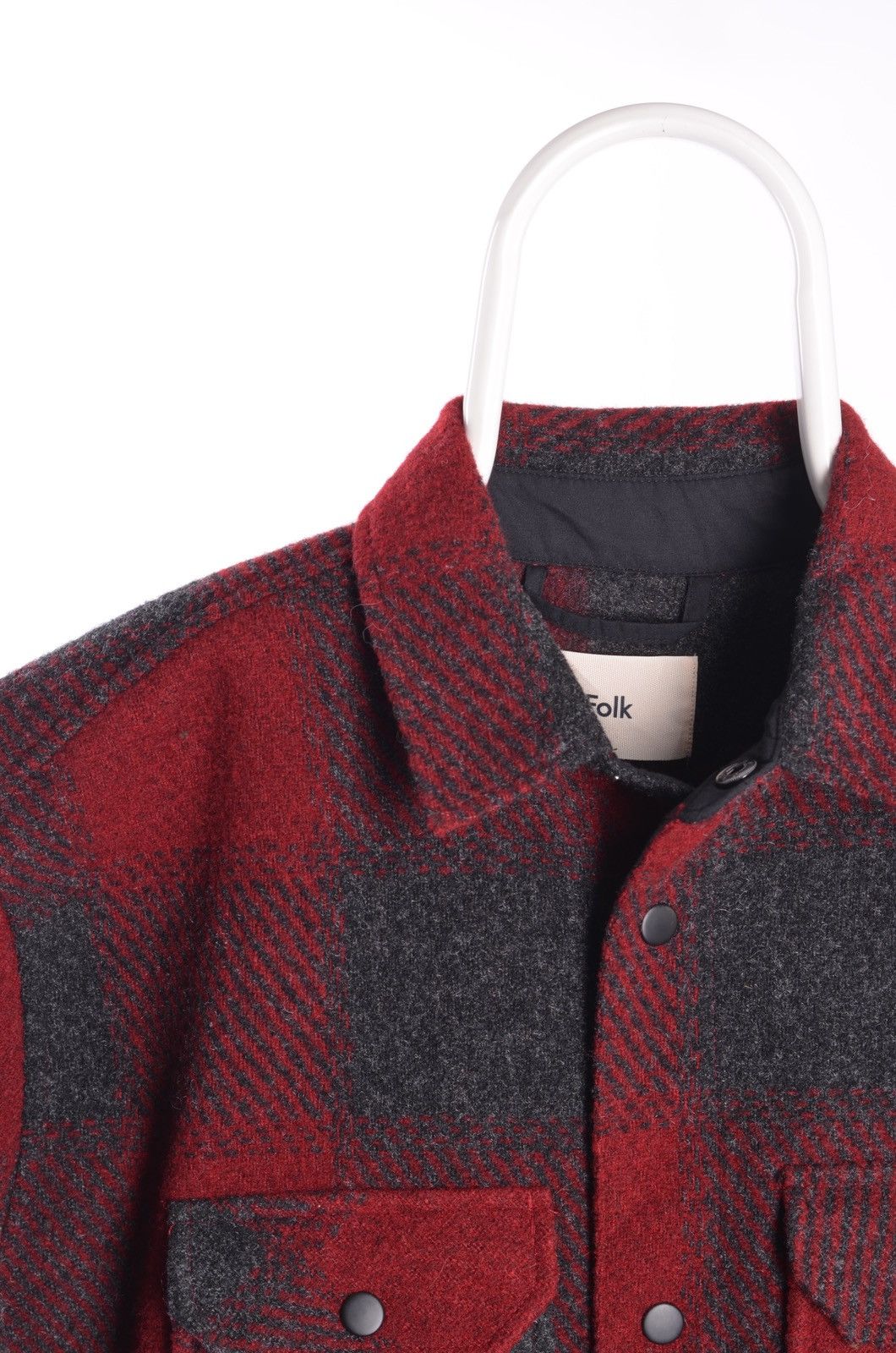 Folk FOLK Checked jacket Polyester Work Overshirt size 2(M) Size US M / EU 48-50 / 2 - 2 Thumbnail