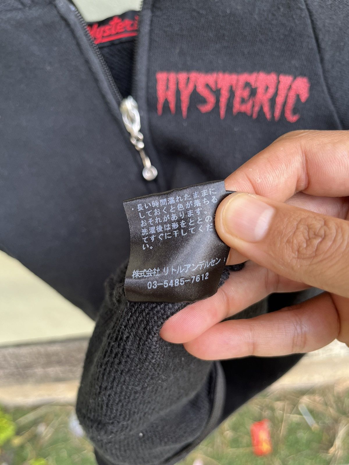 Hysteric Glamour × Japanese Brand ⚡️Hysteric Glamour Mini with Hysteric Big Logo Baby Hoodie 🇯🇵 Size US XXS / EU 40 - 10 Thumbnail