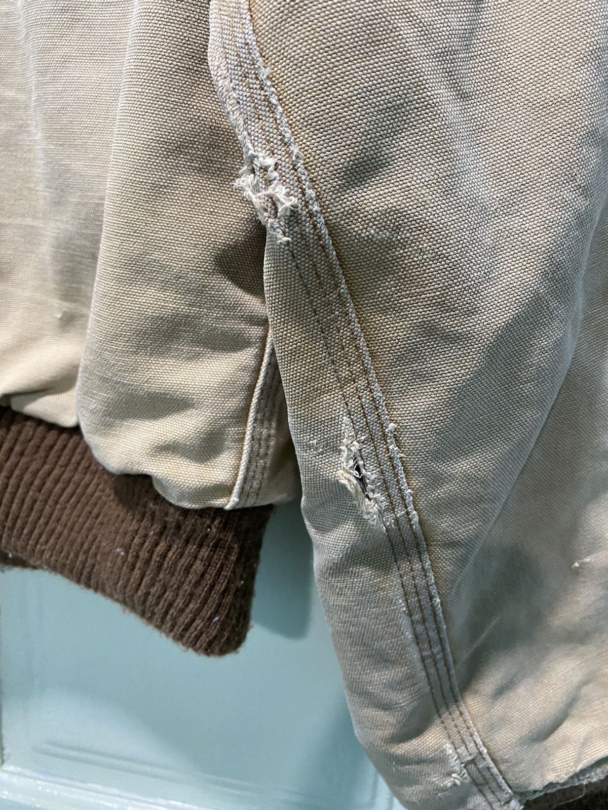 Carhartt Vintage 80s Carhartt Santa Fe Sun Faded Duck Canvas Jacket Size US M / EU 48-50 / 2 - 7 Thumbnail
