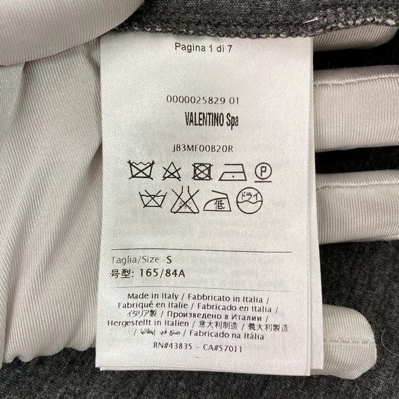 Valentino Valentino Grey hooded sweatshirt Size S / US 4 / IT 40 - 8 Thumbnail