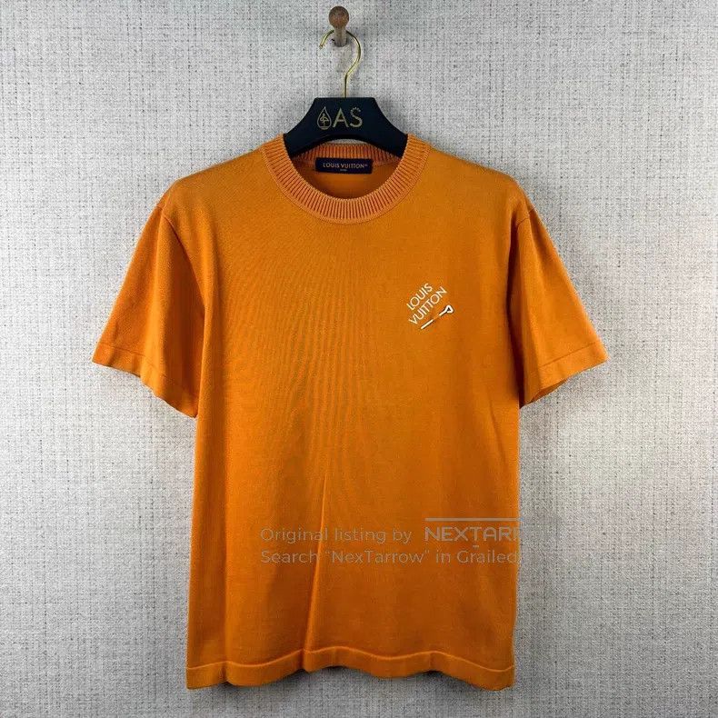 Louis Vuitton Louis Vuitton Pin embroidered logo crew neck short sleeves Size US M / EU 48-50 / 2 - 1 Thumbnail