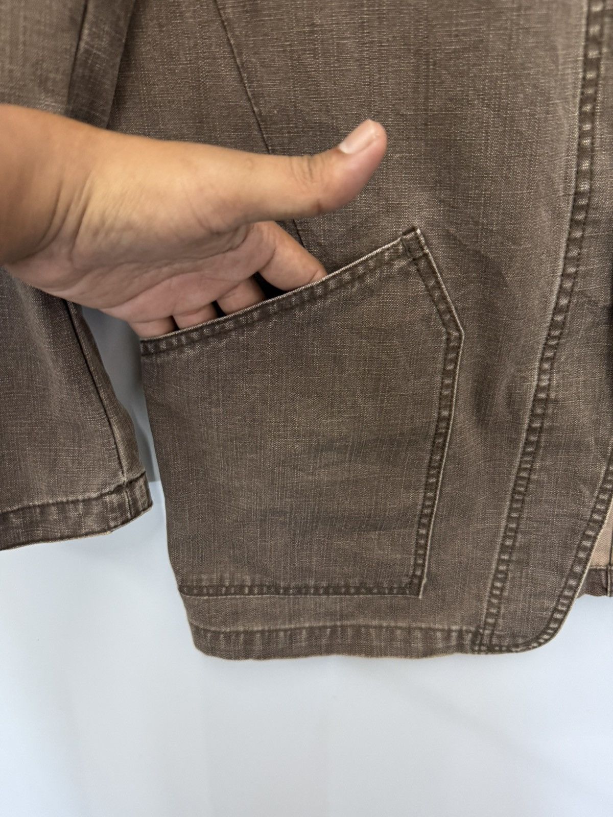 Japanese Brand 🔥 JOURNAL STANDARD JAPAN DENIM CHORE JACKET - M Size US M / EU 48-50 / 2 - 5 Thumbnail