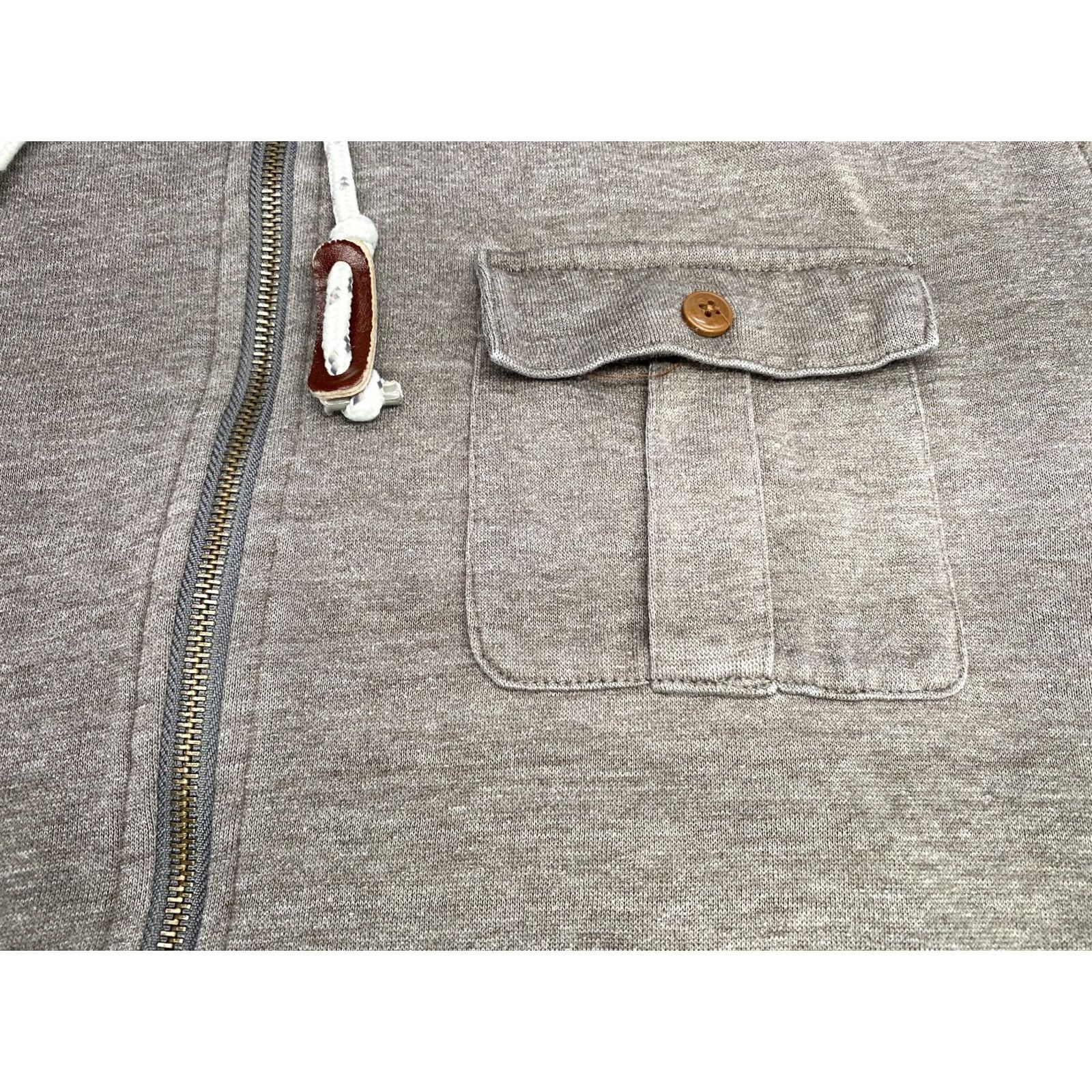 O'Neill VINTAGE O'Neill Hoodie Shirt Mens L Gray Full Zip Sherpa Lined Surf Skate Y2K Distressed Logo Heavyweight Grunge Beach USA 90s Size US L / EU 52-54 / 3 - 5 Thumbnail