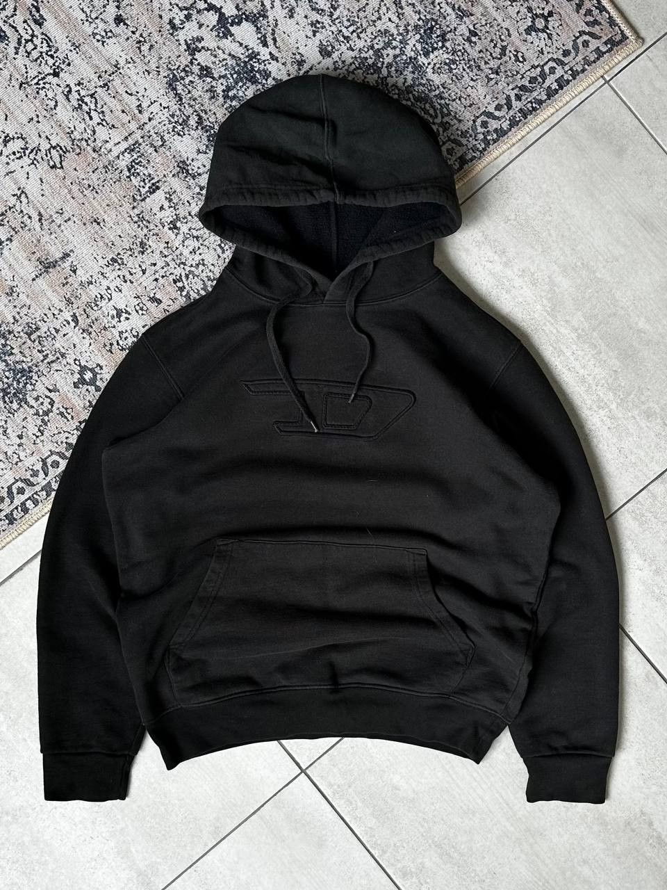 Diesel × Vintage Vintage Diesel Hoodie Big Logo Streetwear Y2K Man Size M Size US M / EU 48-50 / 2 - 1 Thumbnail