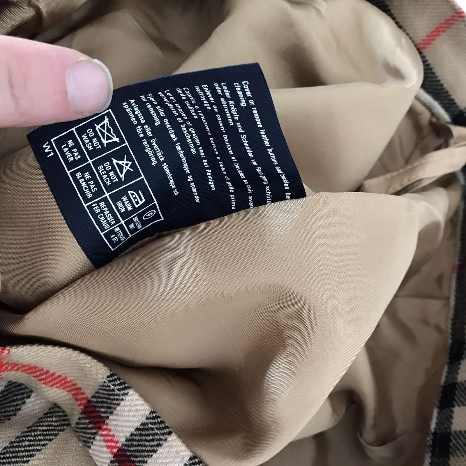 Burberry Vintage Burberrys Nova Check Beige Stretch Pleated Skirt Size 34" / US 12 / IT 48 - 7 Thumbnail