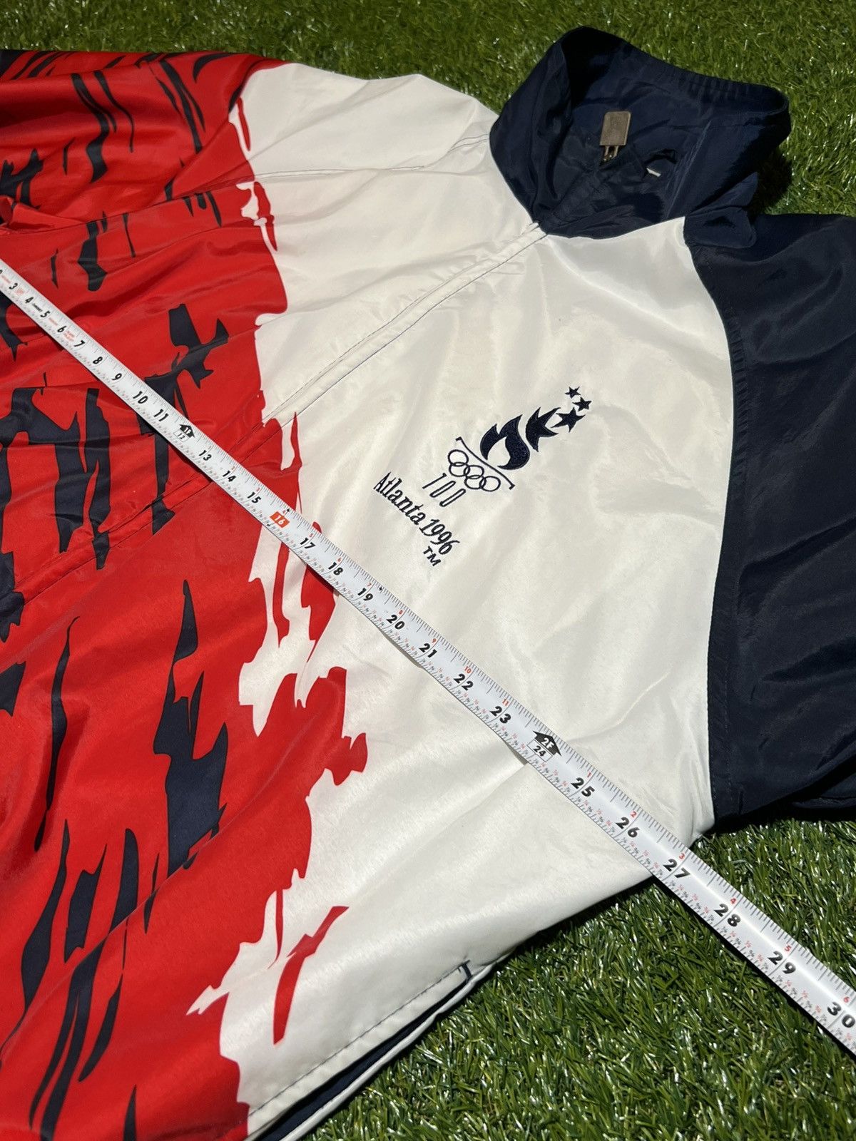USA Olympics 1996 USA OLYMPIC WINDBREAKER Size US XL / EU 56 / 4 - 4 Thumbnail