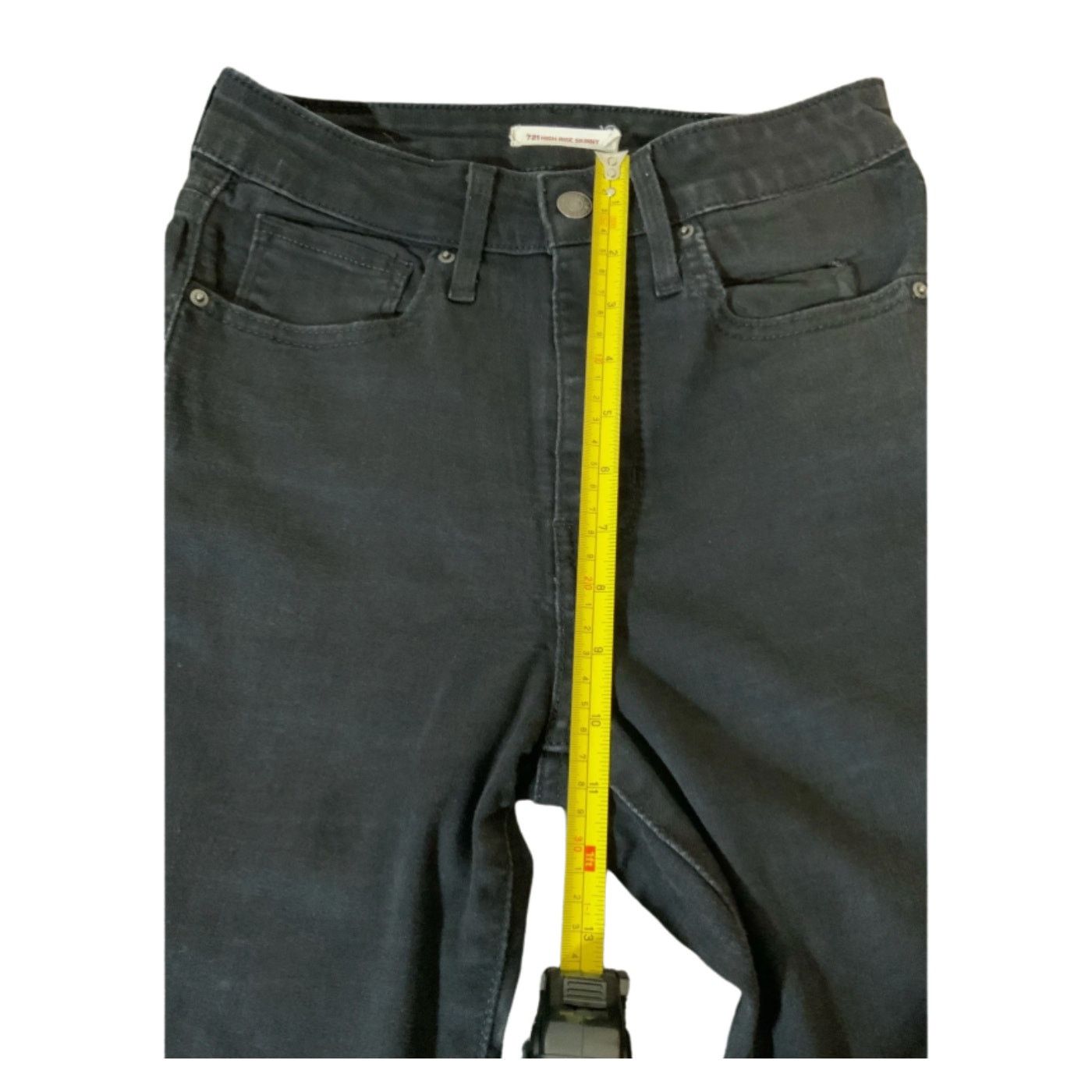 Levi's Levi's 721 High Rise Skinny Waterless Slim Tight Leg Jeans Size 27" / US 4 / IT 40 - 6 Thumbnail
