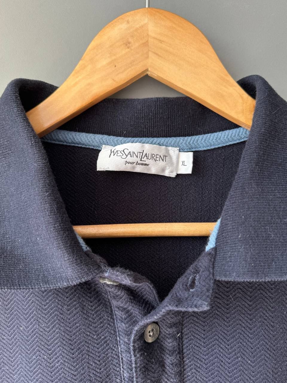 Vintage YSL Polo Spell Out YSL Shirt YSL Tee Size US XL / EU 56 / 4 - 3 Thumbnail