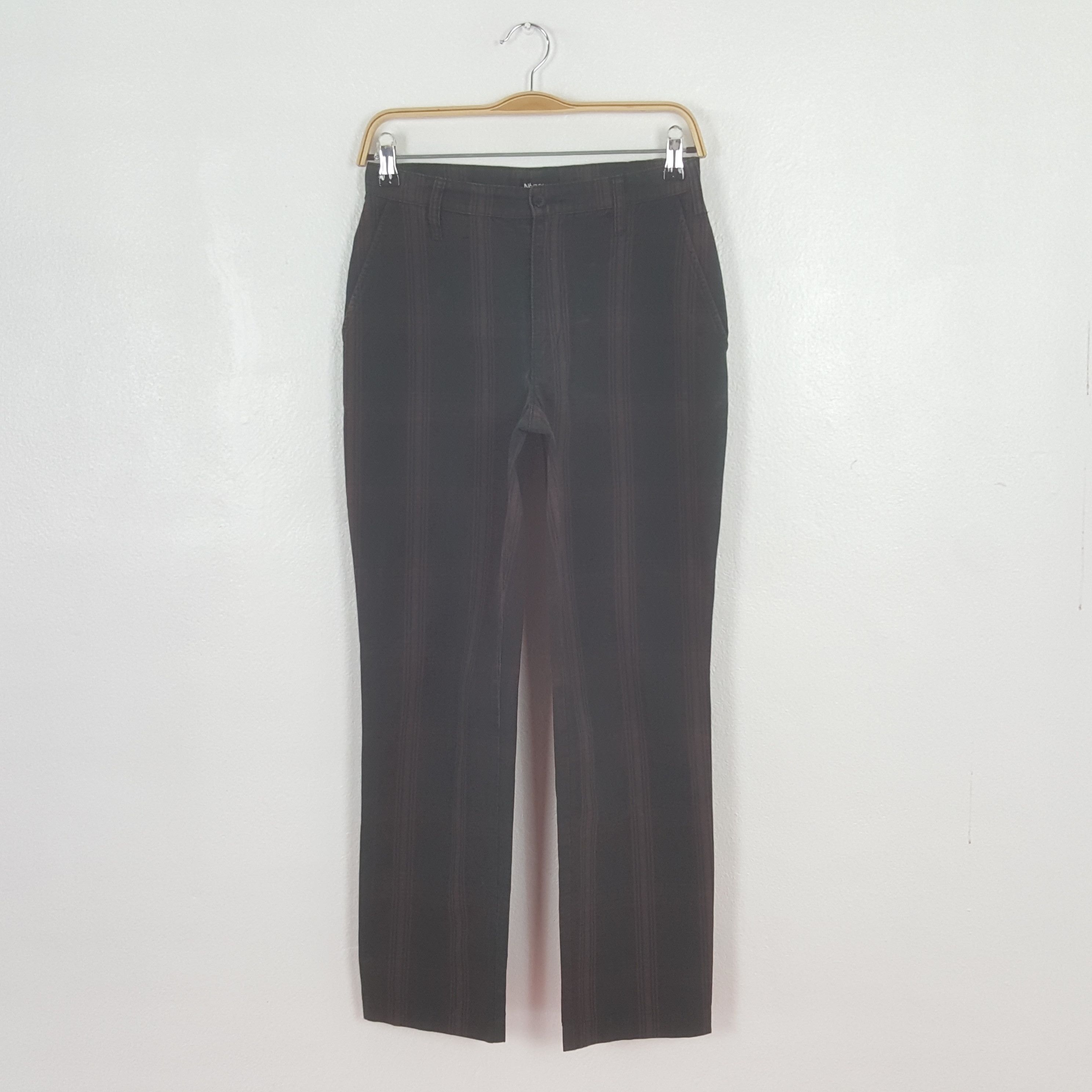 Ne-Net Vintage Ne-net Issey Miyake Vertical Striped Pants C318N17 Size US 26 / EU 42 - 1 Thumbnail