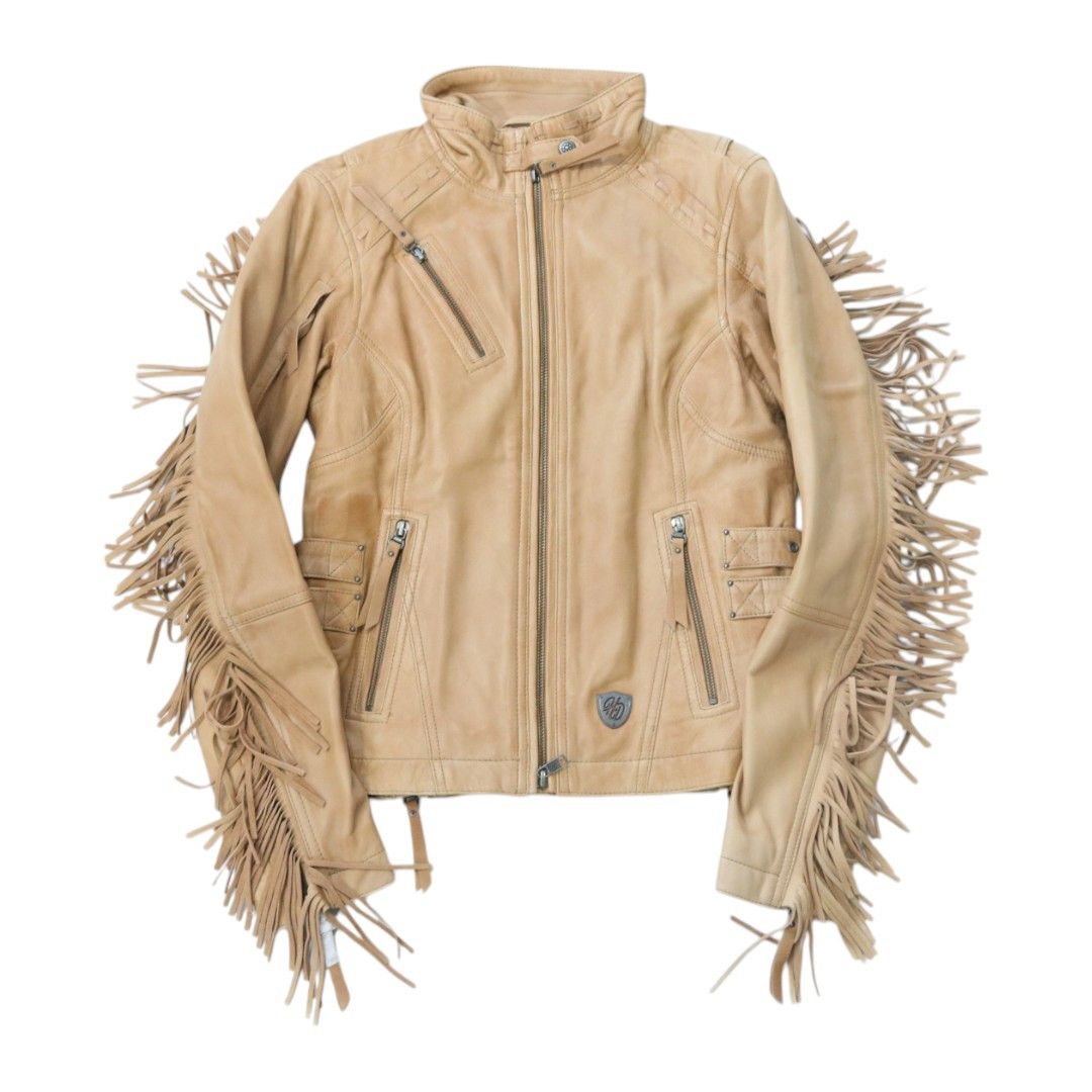 Harley Davidson Harley Davidson fringe leather jacket Size S / US 4 / IT 40 - 1 Thumbnail