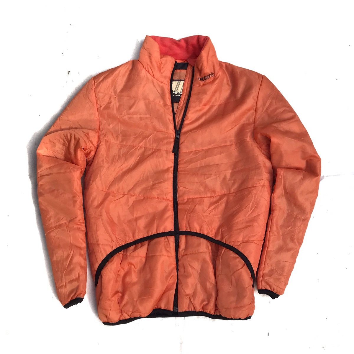 Vintage 90s Billabong Puffer Goose down bulang orange Jacket