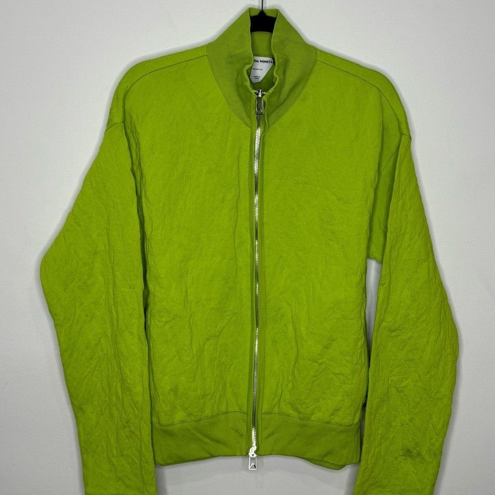 Bottega Veneta Bottega Veneta Fluorescent Green Full-Zip Jacket Men’s Small Size US S / EU 44-46 / 1 - 1 Thumbnail
