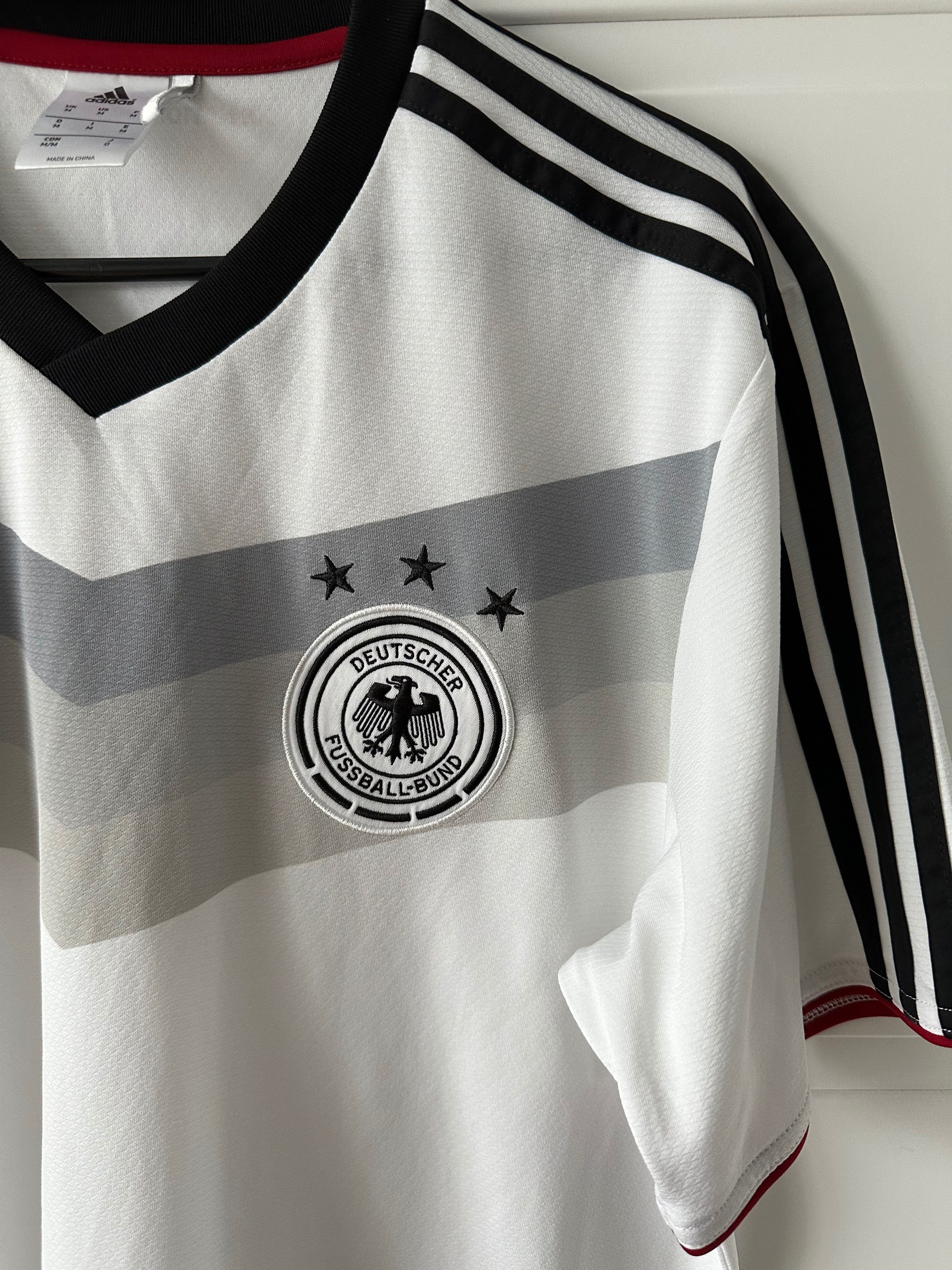 Adidas 2014 / 15 Germany Deutschland soccer training shirt jersey Size US M / EU 48-50 / 2 - 2 Thumbnail