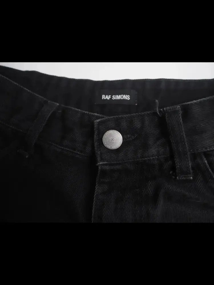 Raf Simons Raf Simons FW19 Distressed Double layer denim Size US 29 - 5 Thumbnail