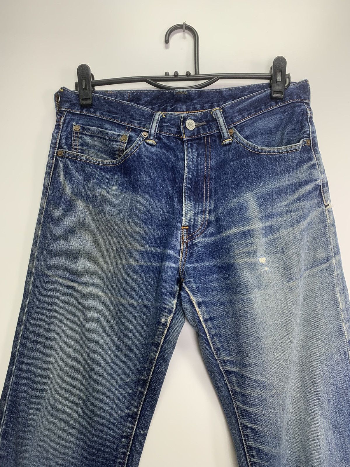 Levi's Vintage 505 Levi’s Distress Denim Size US 31 - 3 Thumbnail