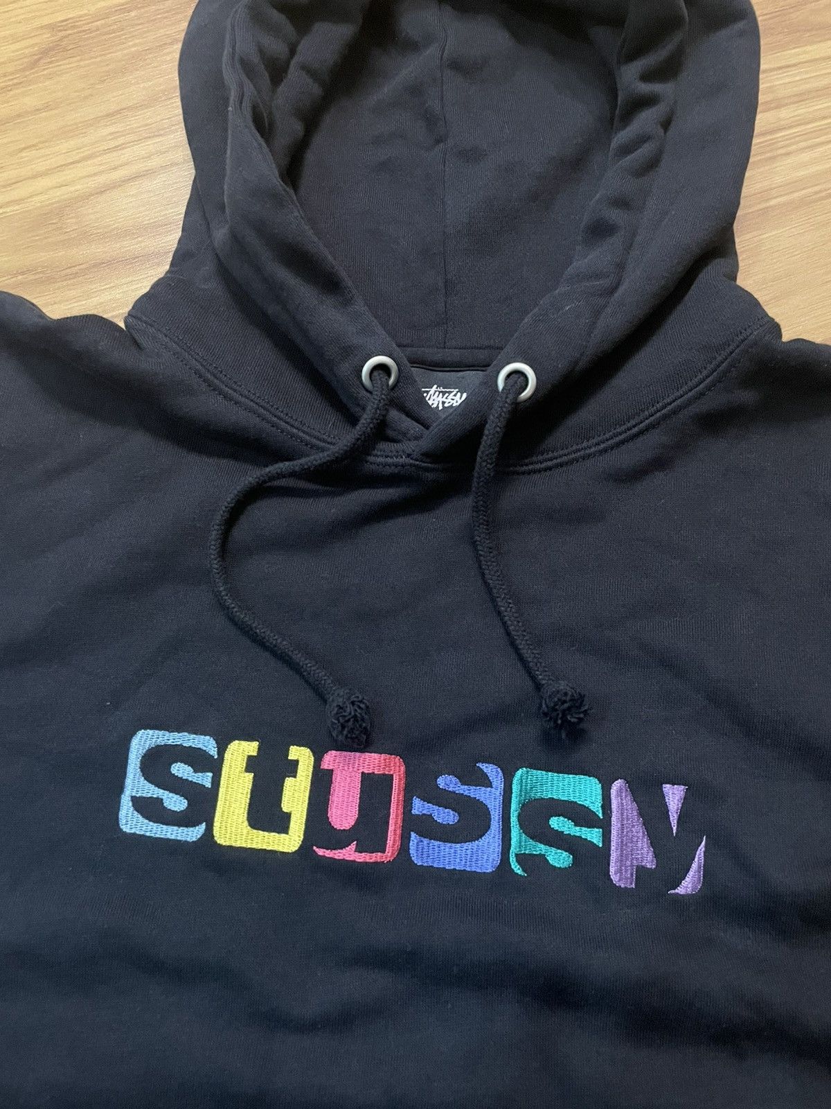 Stussy Stussy Japan Colour Block Logo Hoodie Size US S / EU 44-46 / 1 - 6 Thumbnail