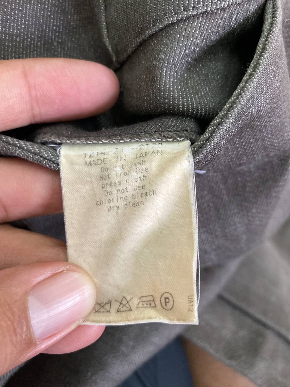 United Arrows united arrows blue label japanese brands grey denim Size US 34 / EU 50 - 9 Thumbnail