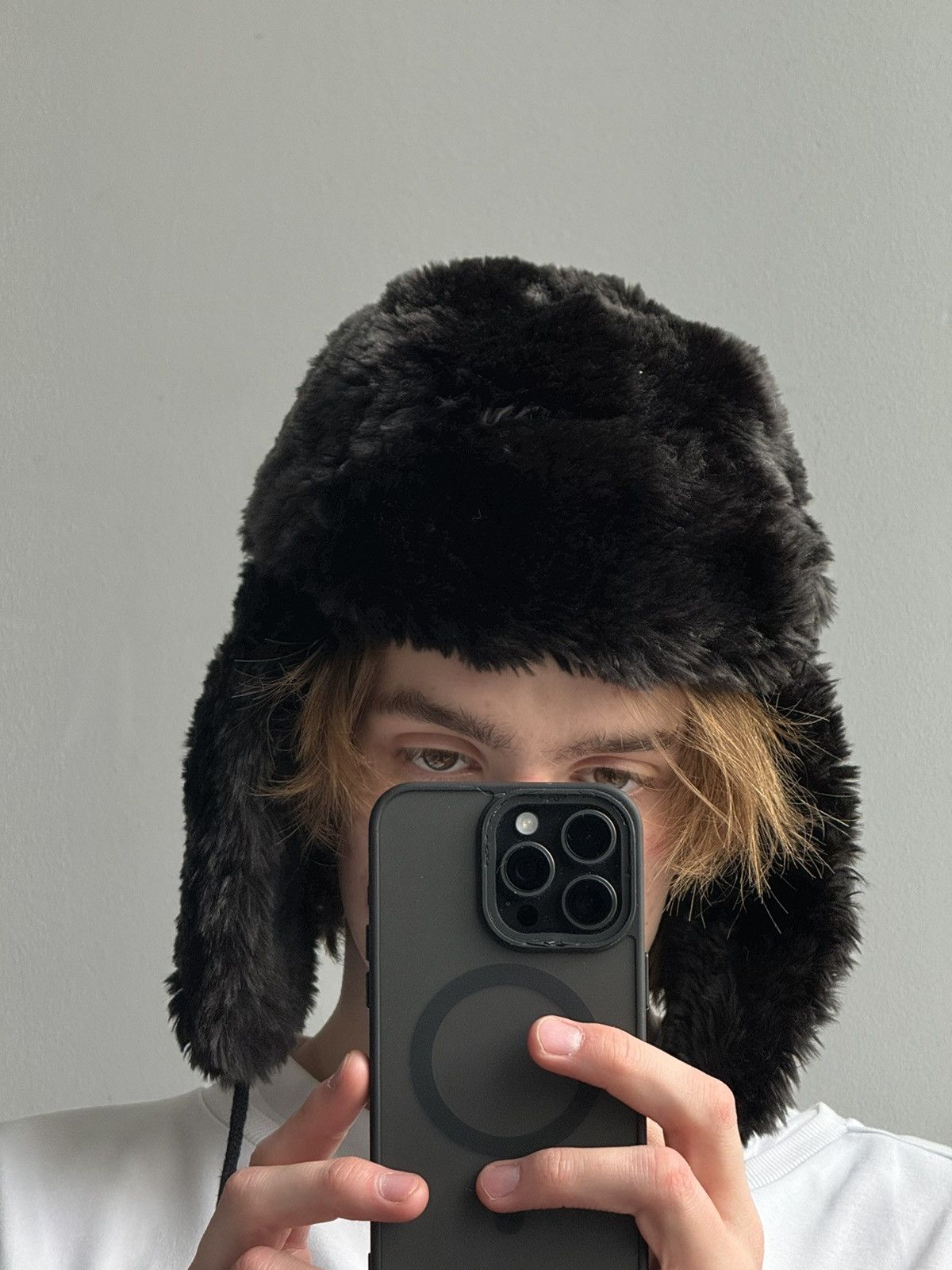 Hysteric Glamour × Japanese Brand Vintage fuzzy mohair japanese ushanka hat avant garde Size ONE SIZE - 18 Thumbnail
