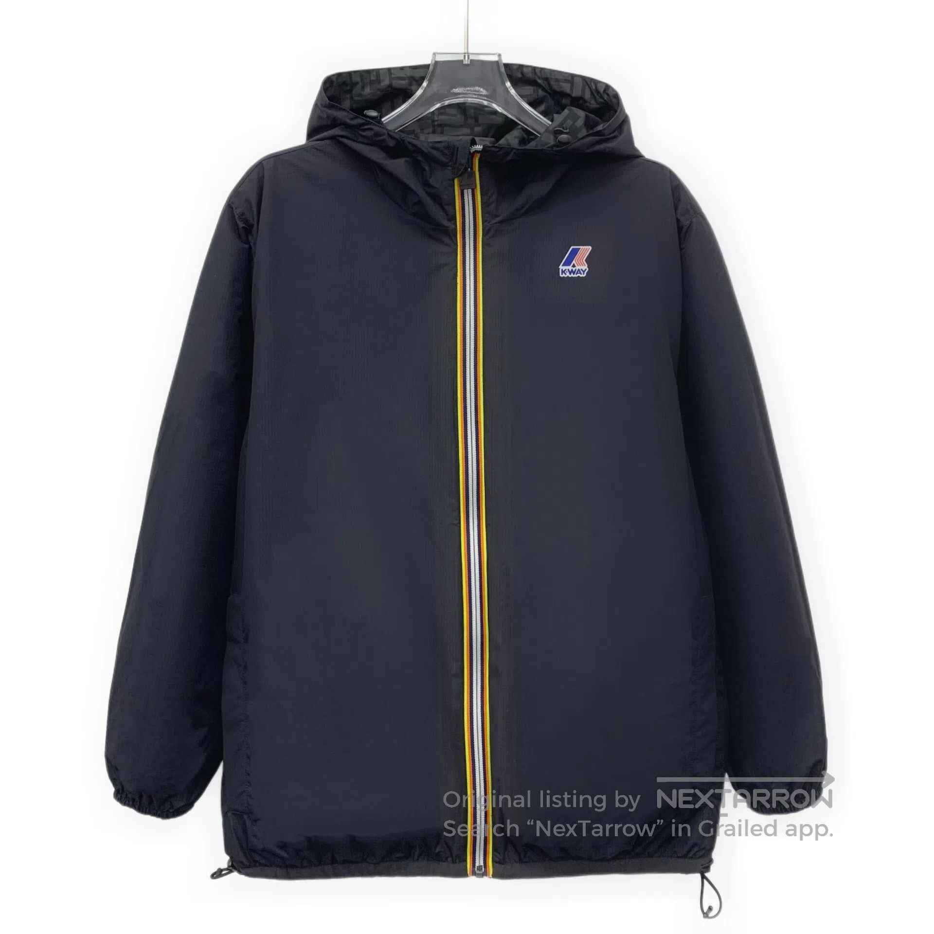 Fendi FENDI Black leather look reversible zip jacket| Size US S / EU 44-46 / 1 - 3 Thumbnail