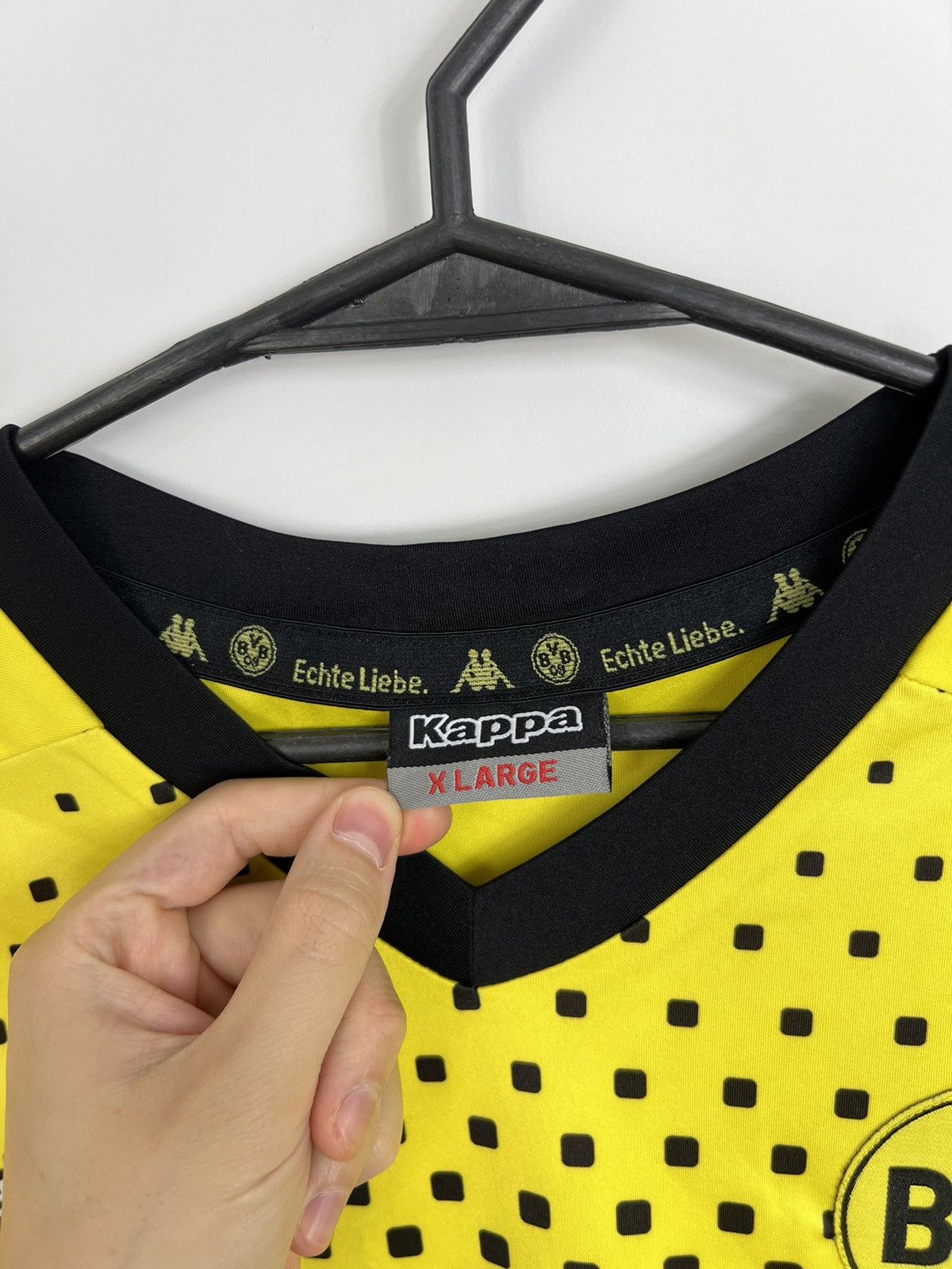 Kappa Kappa Borussia Dortmund 2011/2012 Soccer Jersey Size US XL / EU 56 / 4 - 4 Thumbnail