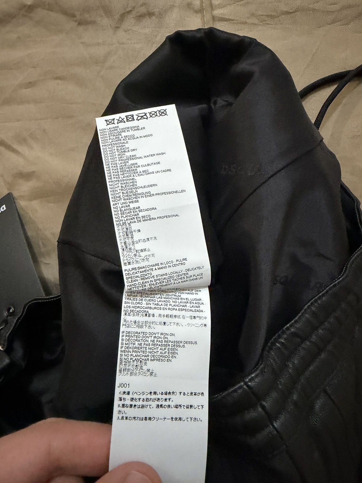 Dsquared2 Dsquared2 leather pants size 48 Size US 32 / EU 48 - 4 Thumbnail
