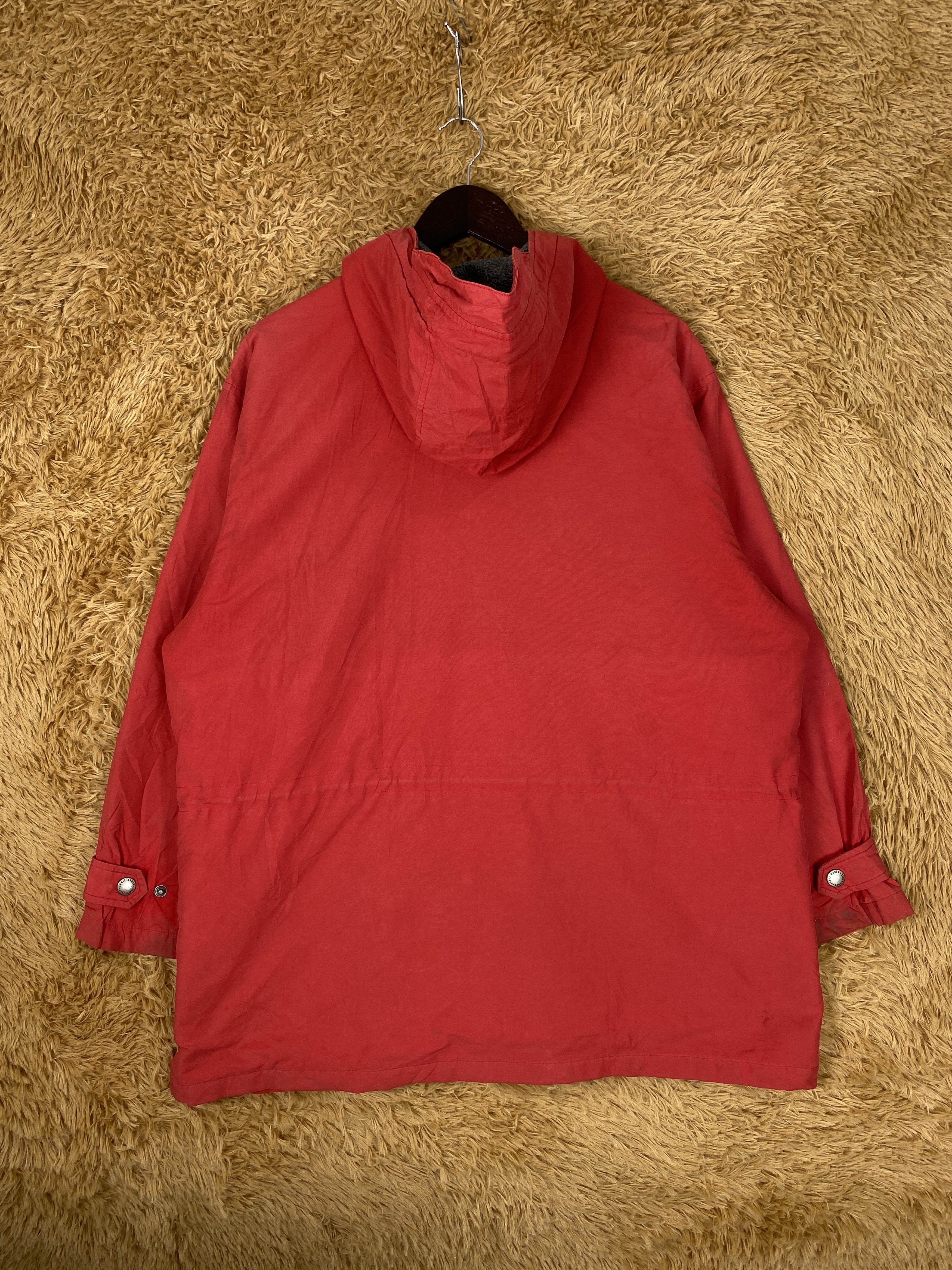 Eddie Bauer Vintage Eddie Bauer Red Hoodie Fleece Lining Parkas J2110 Size US L / EU 52-54 / 3 - 8 Thumbnail
