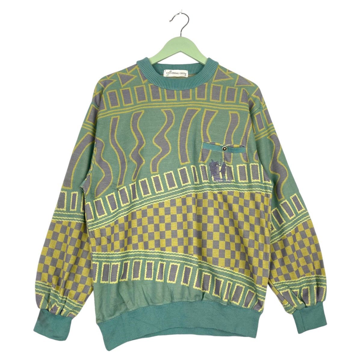 Vintage Vintage Universal Open Small Embroidered Crewneck Sweatshirt Size US M / EU 48-50 / 2 - 1 Thumbnail