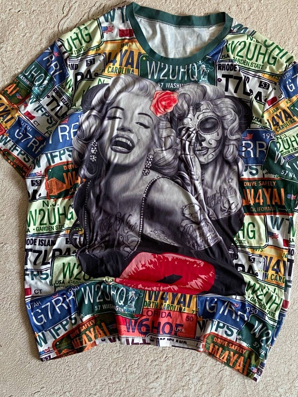 Japanese Brand × Vintage Vintage” Marilyn Monro” distressed t shirt Size US S / EU 44-46 / 1 - 4 Thumbnail