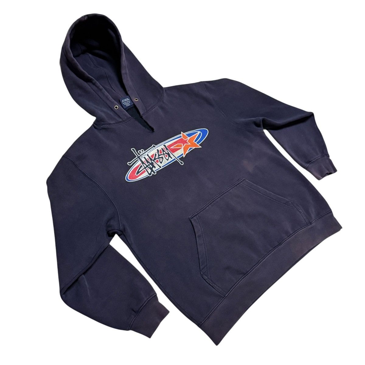 Stussy Vintage Stussy Hoodie Medium Made in Usa Size US M / EU 48-50 / 2 - 3 Thumbnail