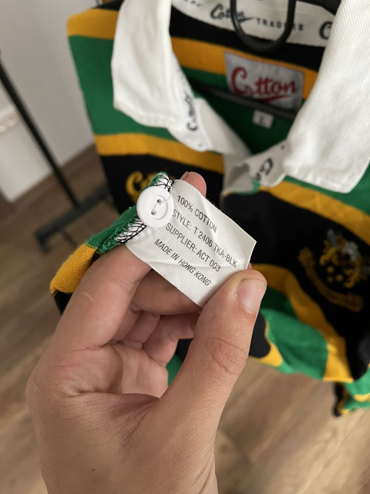 Cotton Traders 1996/1997 Northampton Rugby Vintage Sweatshirt Pullover Size US L / EU 52-54 / 3 - 9 Thumbnail