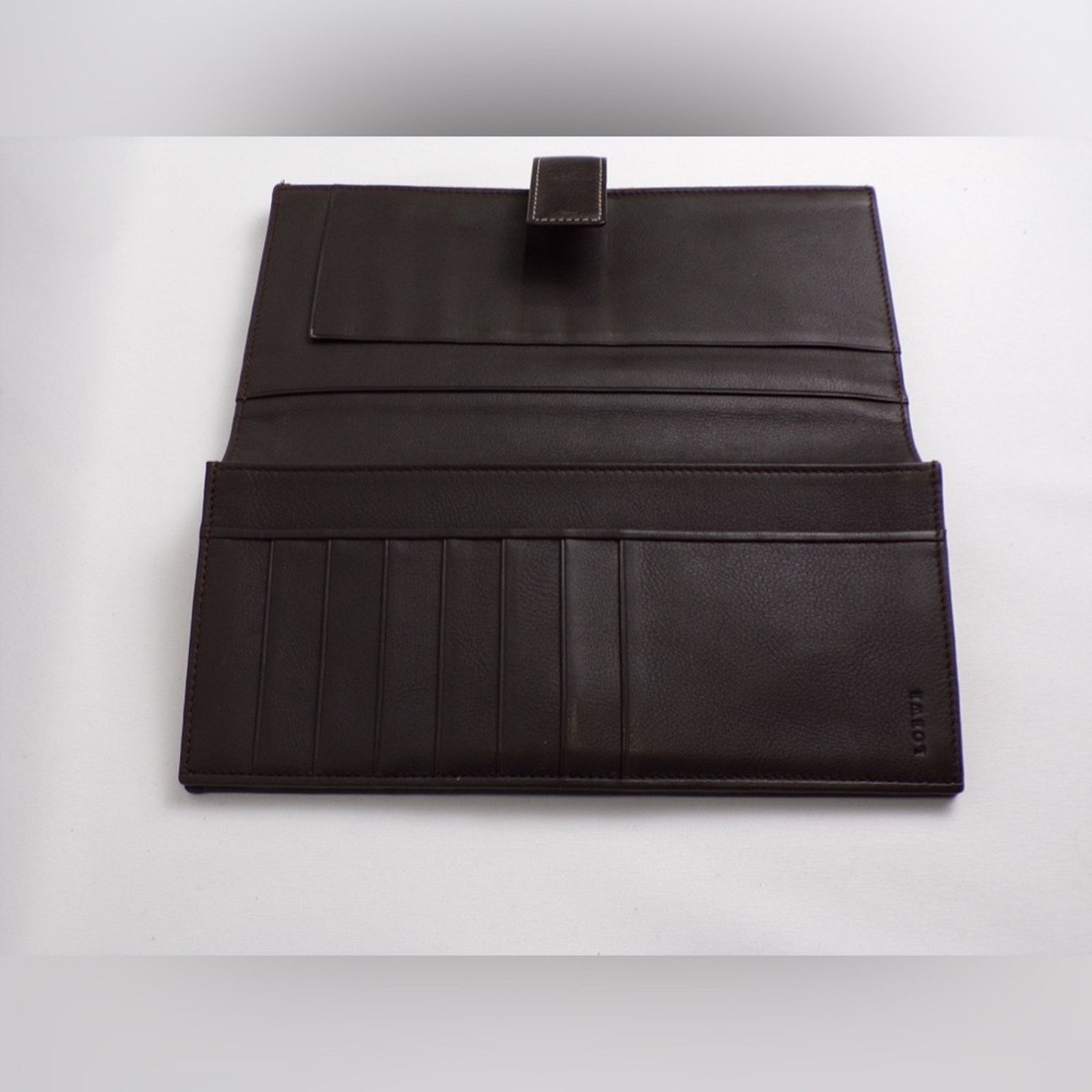 Loewe Loewe Tan Suede Brown leather wallet Size ONE SIZE - 10 Thumbnail