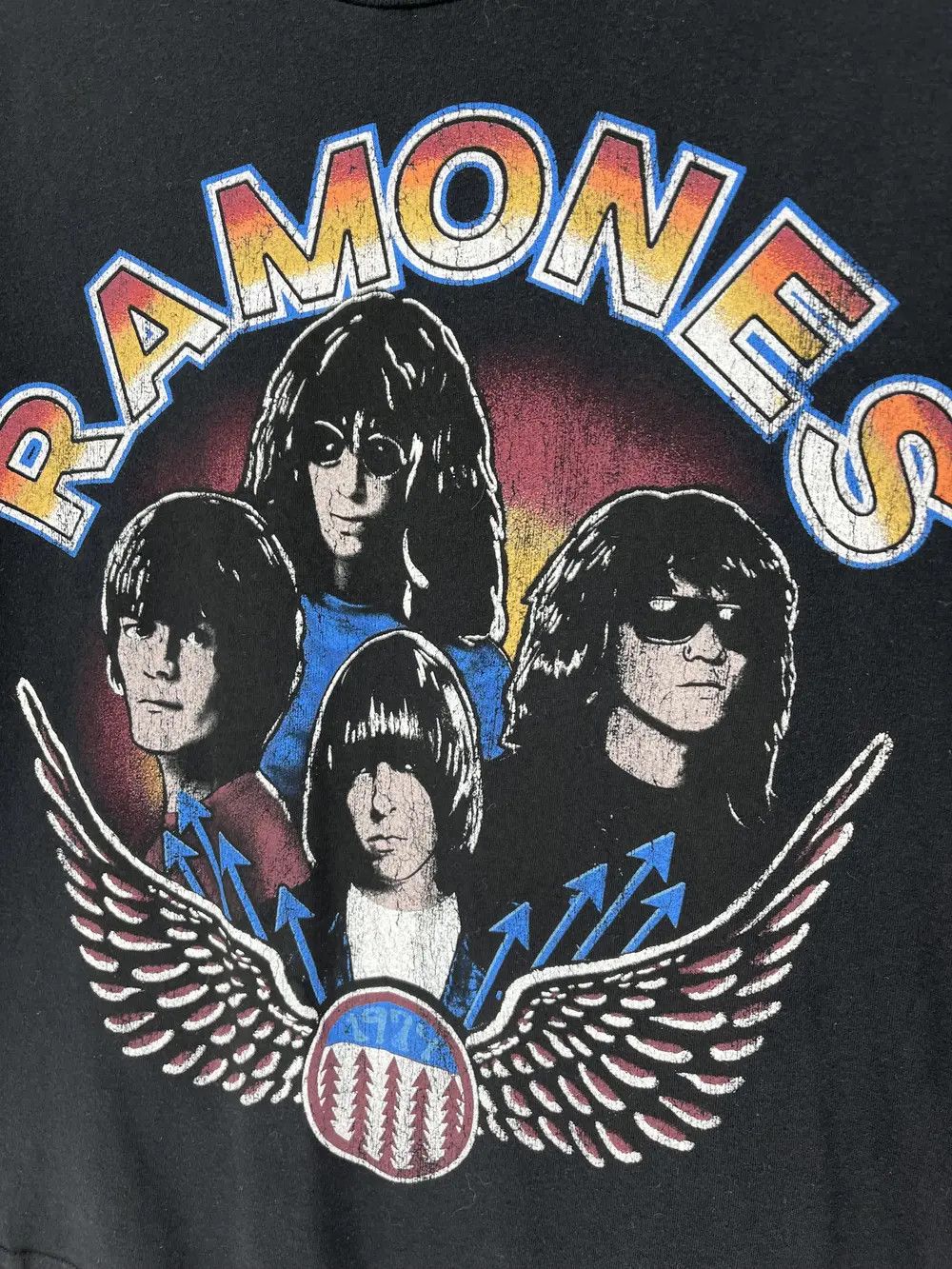 Band Tees Vintage Ramones "Johnny Joe Deed Tommy" Graphic Tee Size US S / EU 44-46 / 1 - 4 Thumbnail
