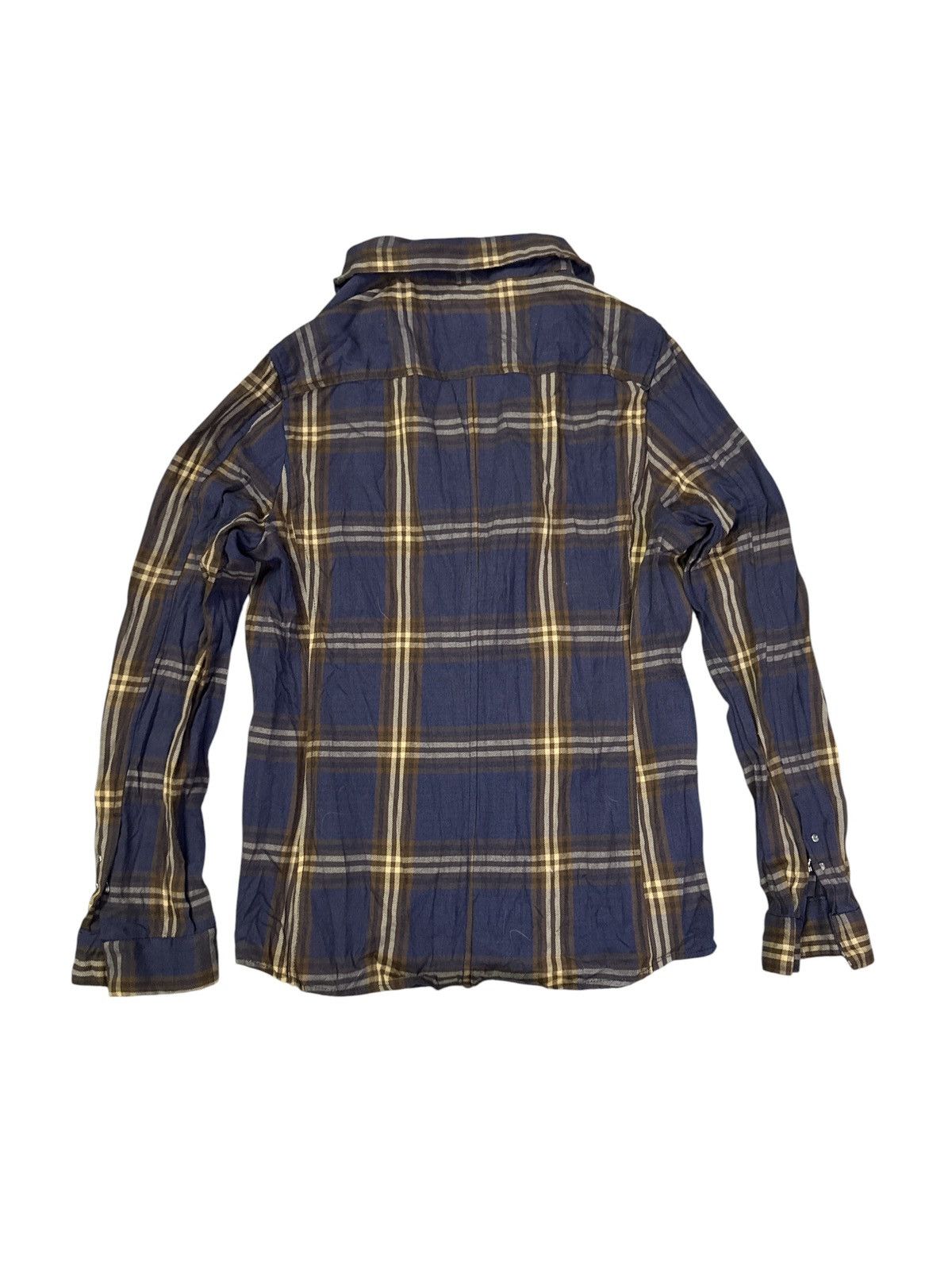 junhashimoto JUNHASHIMOTO HOOK ENCLOSURE FLANNEL BUTTON UPS SHIRT Size US M / EU 48-50 / 2 - 2 Thumbnail