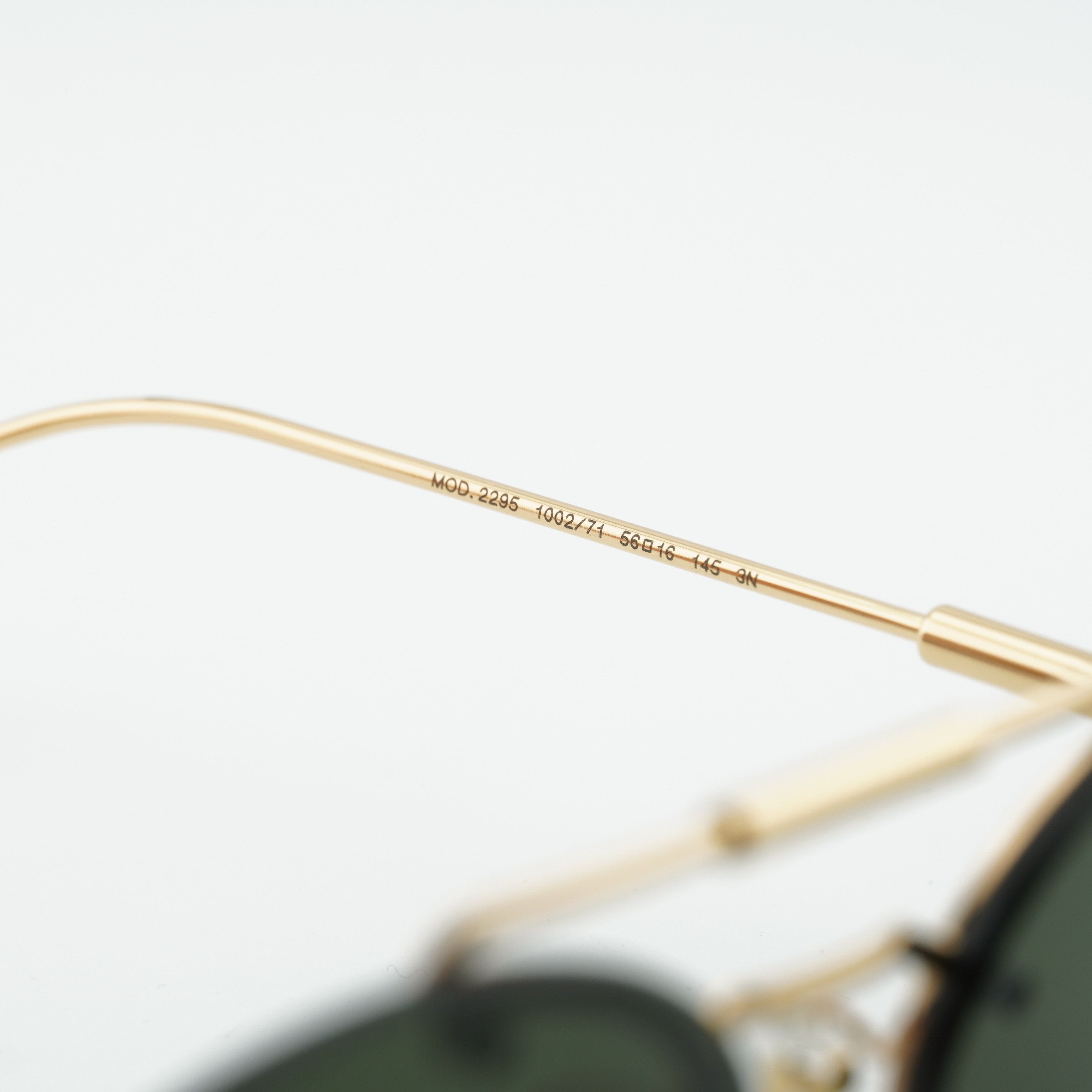 Versace Versace VE2295 1002/71 Sunglasses Gold Oval Frame Size ONE SIZE - 6 Thumbnail