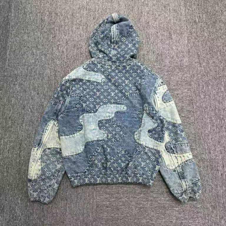 Louis Vuitton Louis Vuitton Structural patchwork Jean jacket with full pr Size US M / EU 48-50 / 2 - 3 Thumbnail