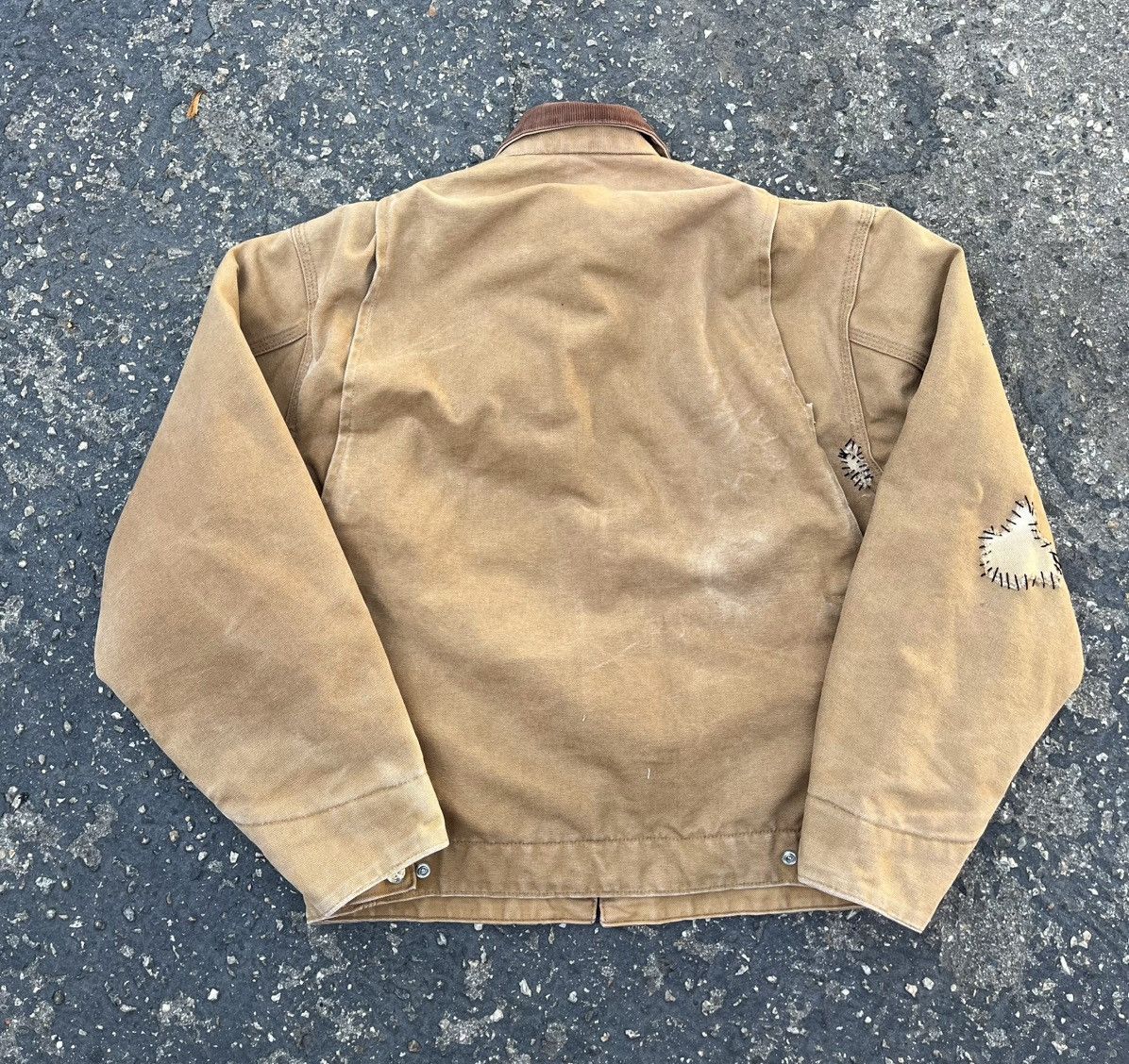 Carhartt Vintage Carhartt Detroit Jacket Quilt Lined Union Made USA Size US S / EU 44-46 / 1 - 3 Thumbnail