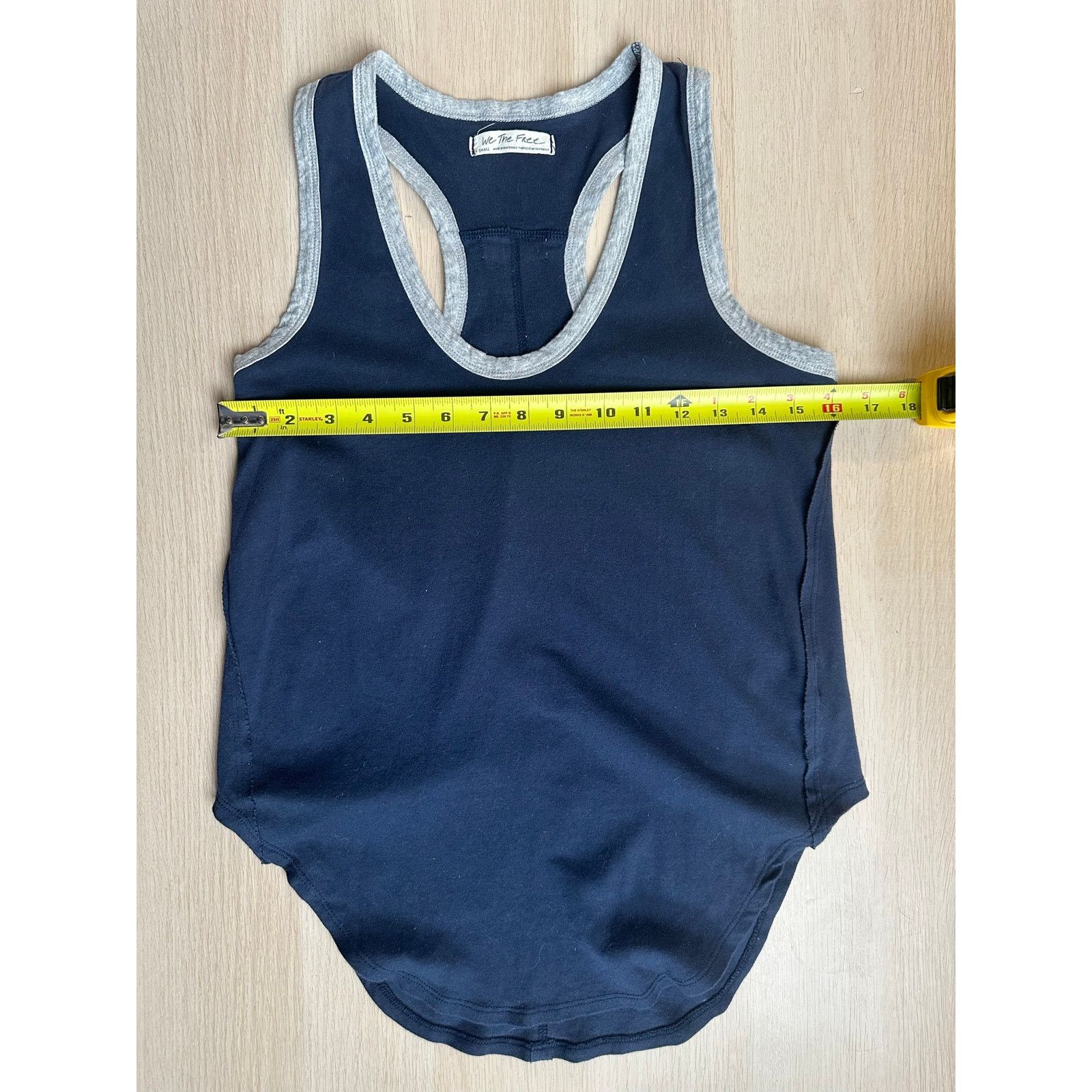 Free People Free People Blue Tanktop - Size XS - Mint Size XS / US 0-2 / IT 36-38 - 5 Thumbnail