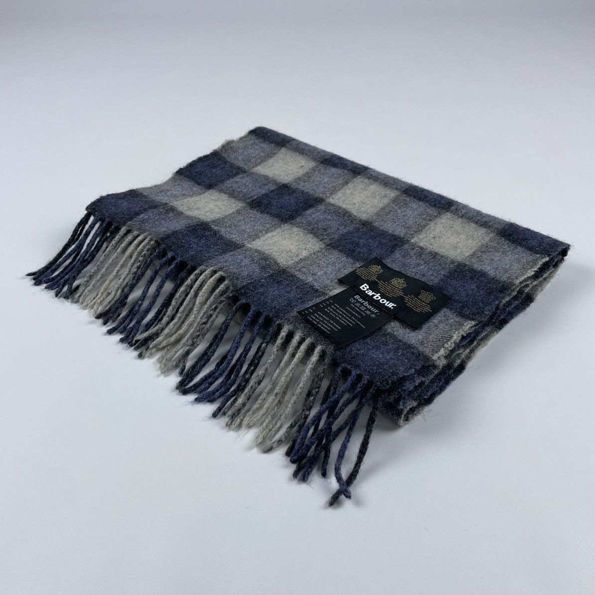 Barbour Vintage Barbour Wool Scarf Size ONE SIZE - 3 Thumbnail