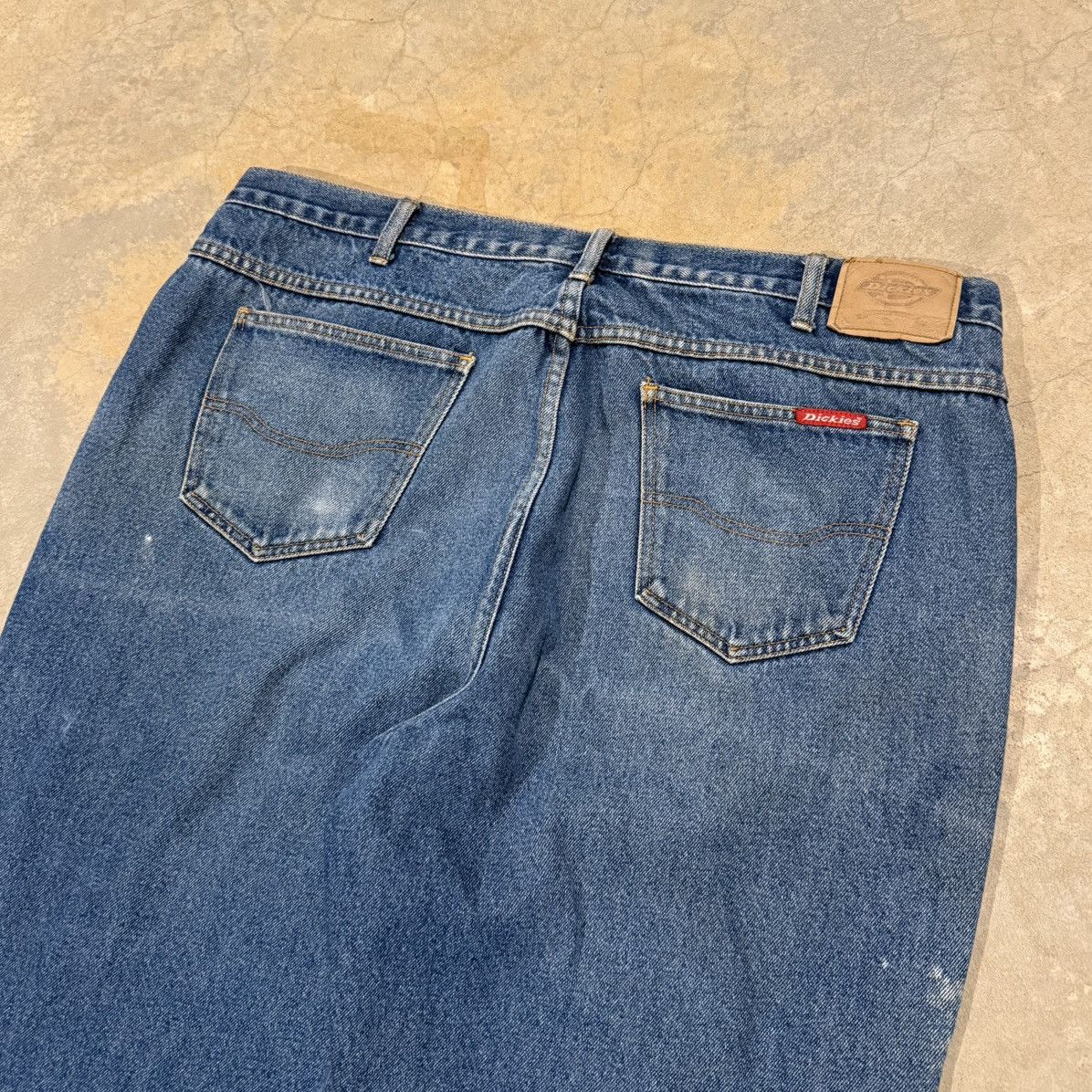Dickies Vtg 2000s Dickies Faded Distressed Painted Jeans ERD Grunge Size US 40 / EU 56 - 8 Thumbnail